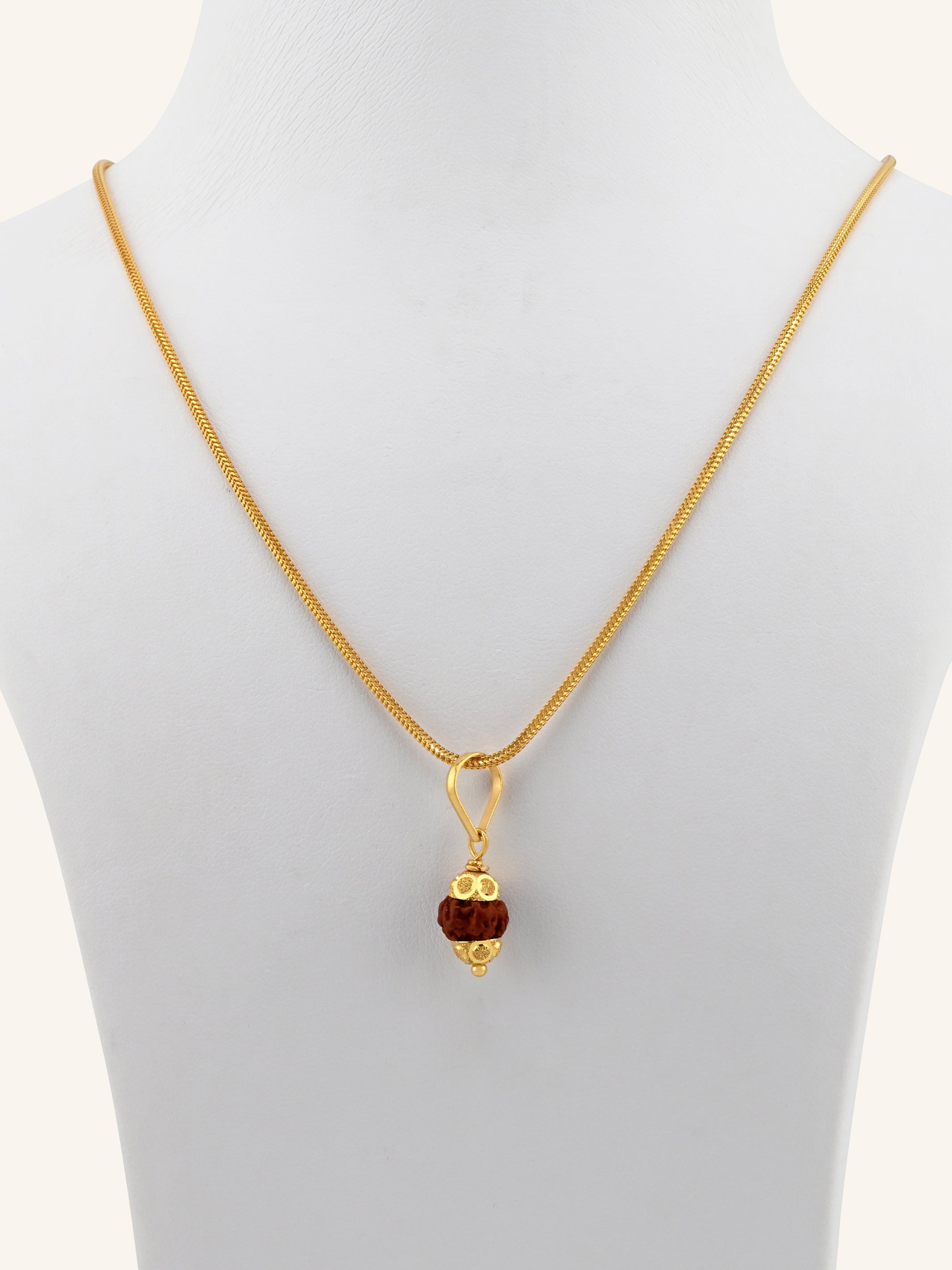 22ct Gold Rudraksh Pendant