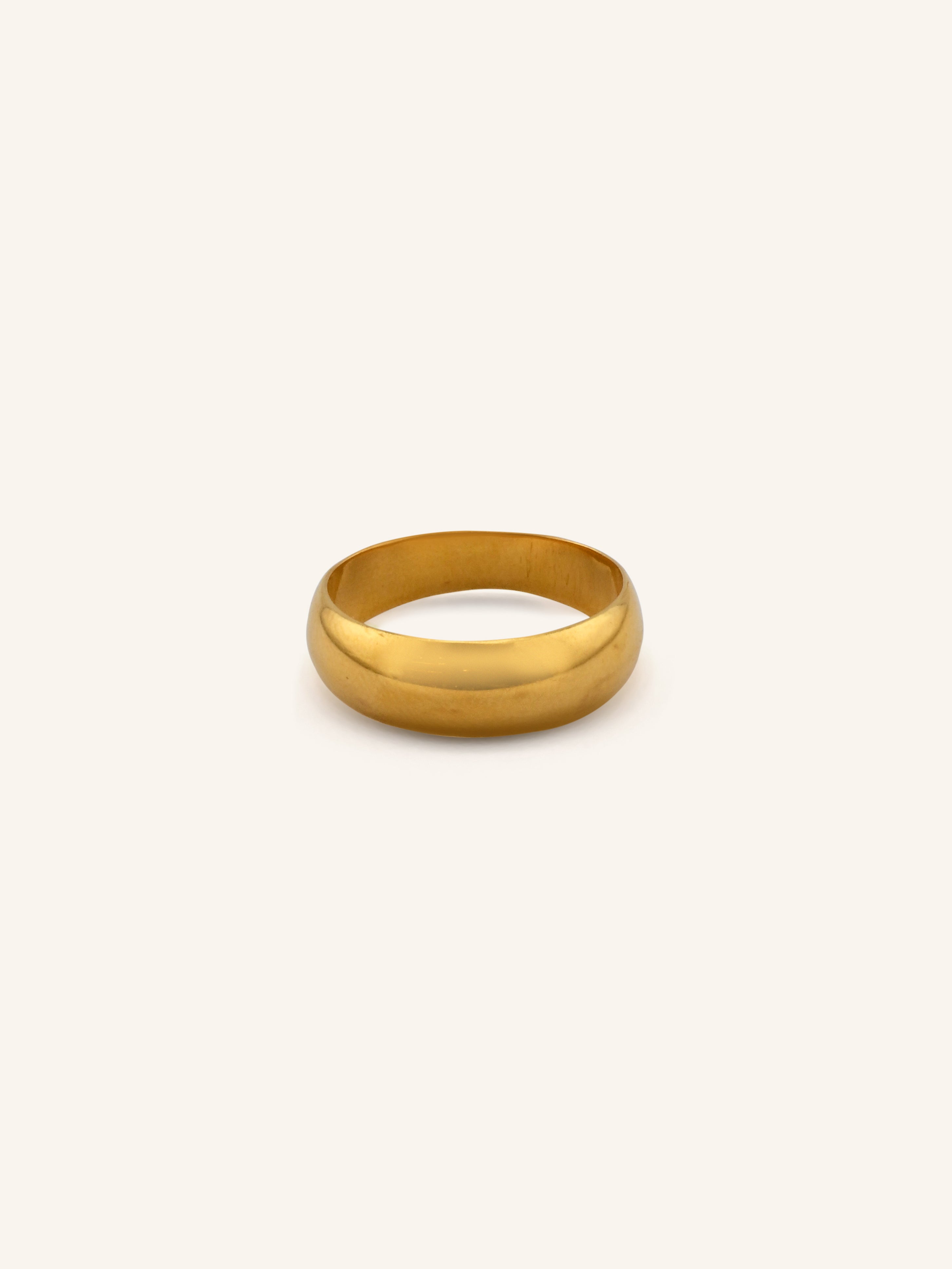 22ct Gold Plain Band Ring