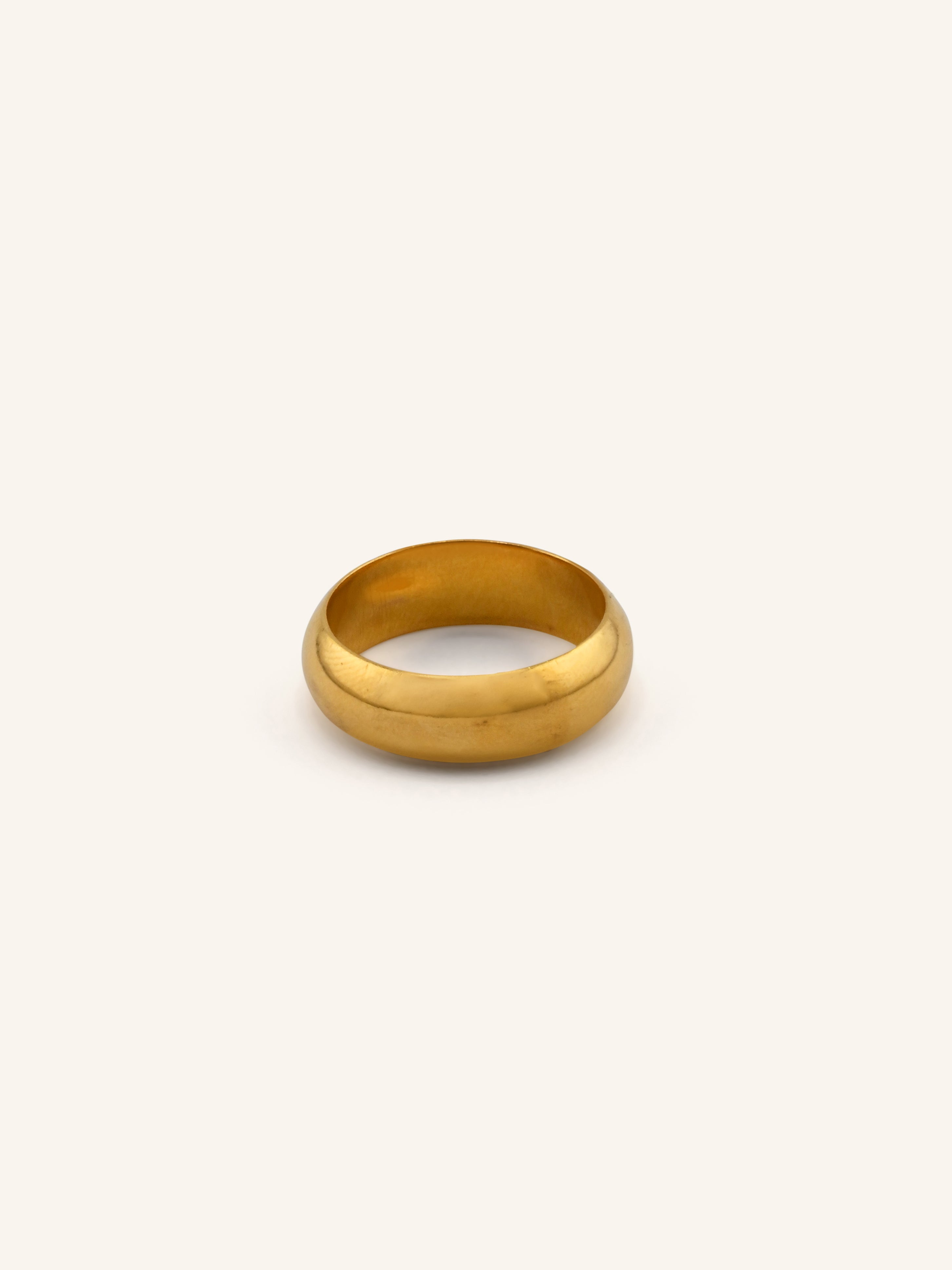 22ct Gold Plain Band Ring