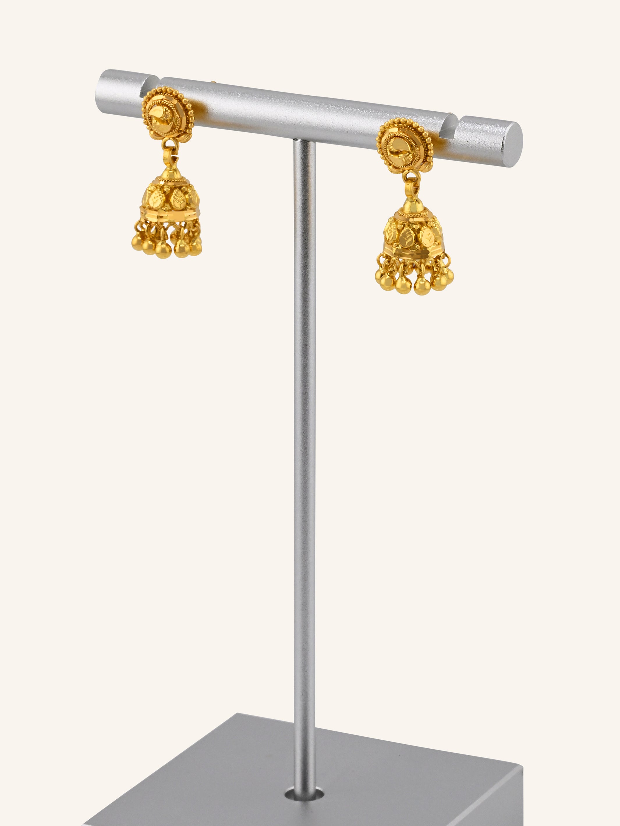 22ct Gold Jhumki Earring