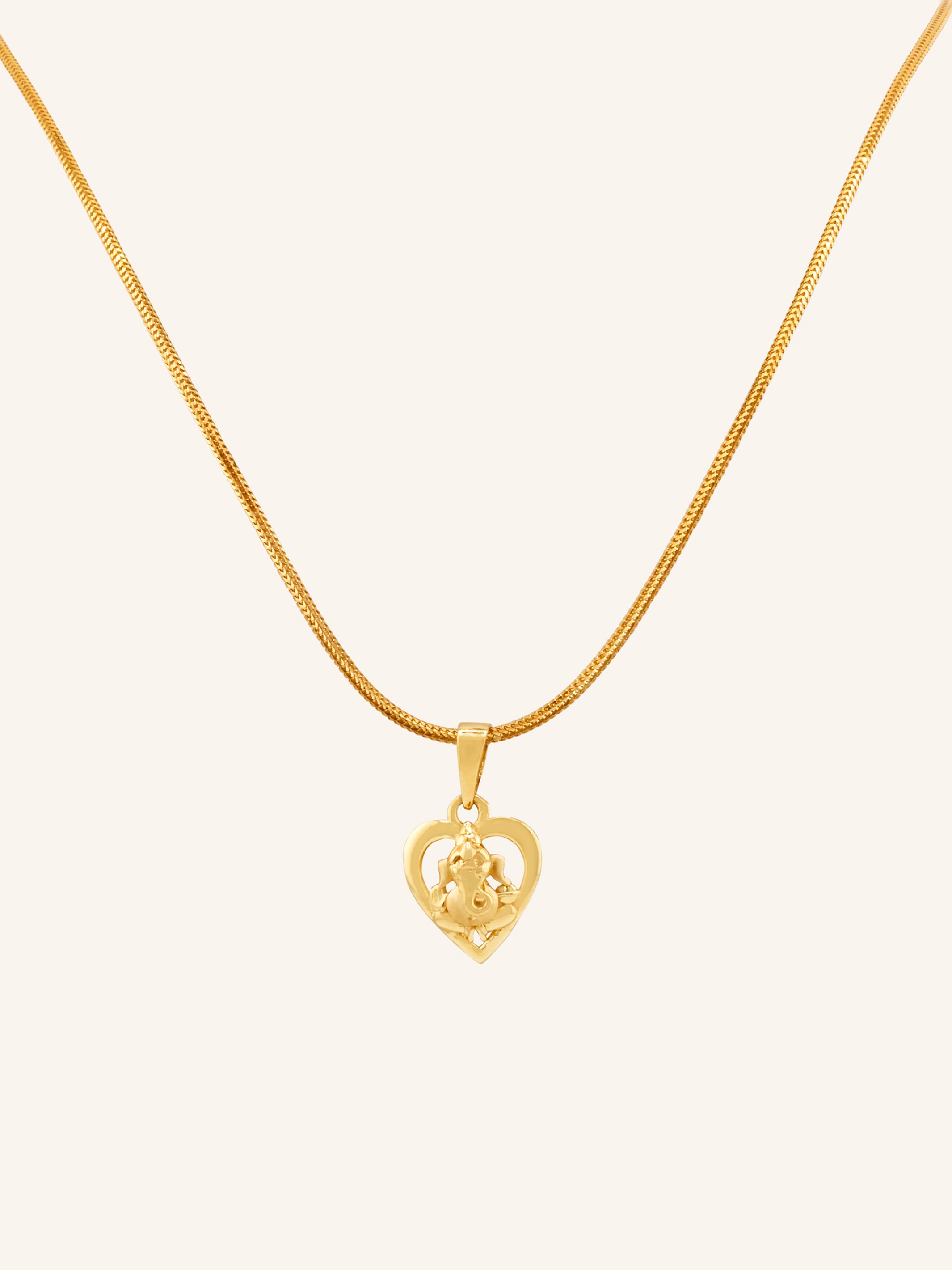 22ct Gold Ganesha Pendant