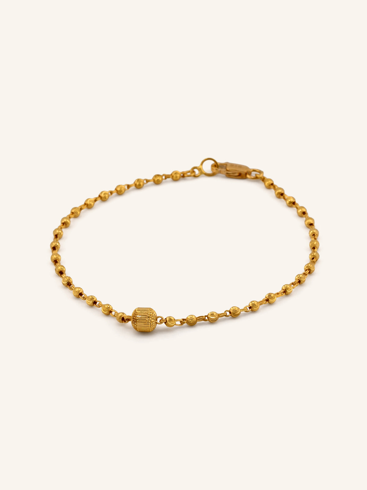 22ct Gold Ball Bracelet