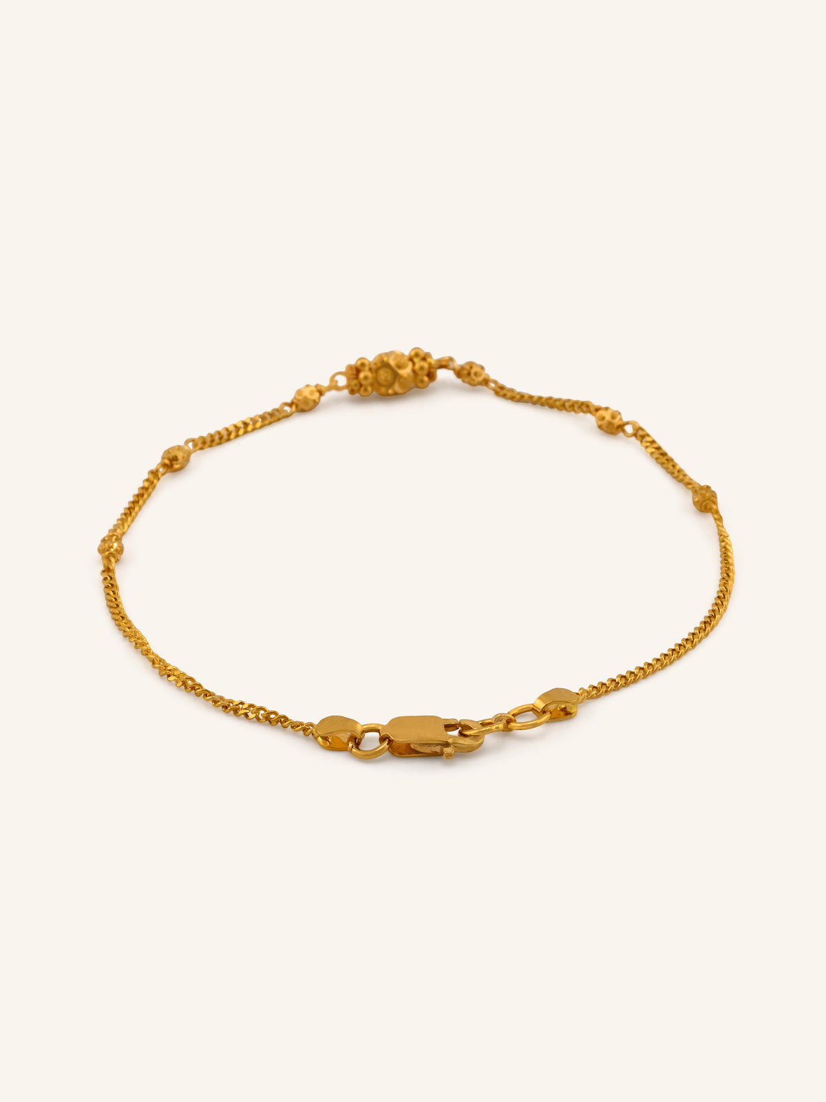 22ct Gold Ball Bracelet