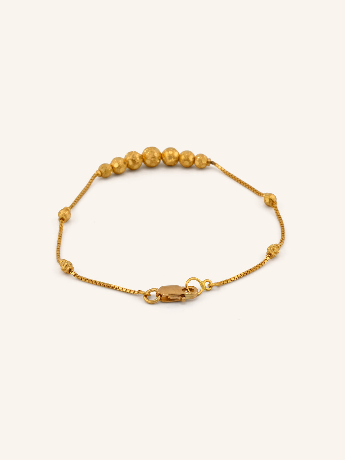 22ct Gold Ball Bracelet