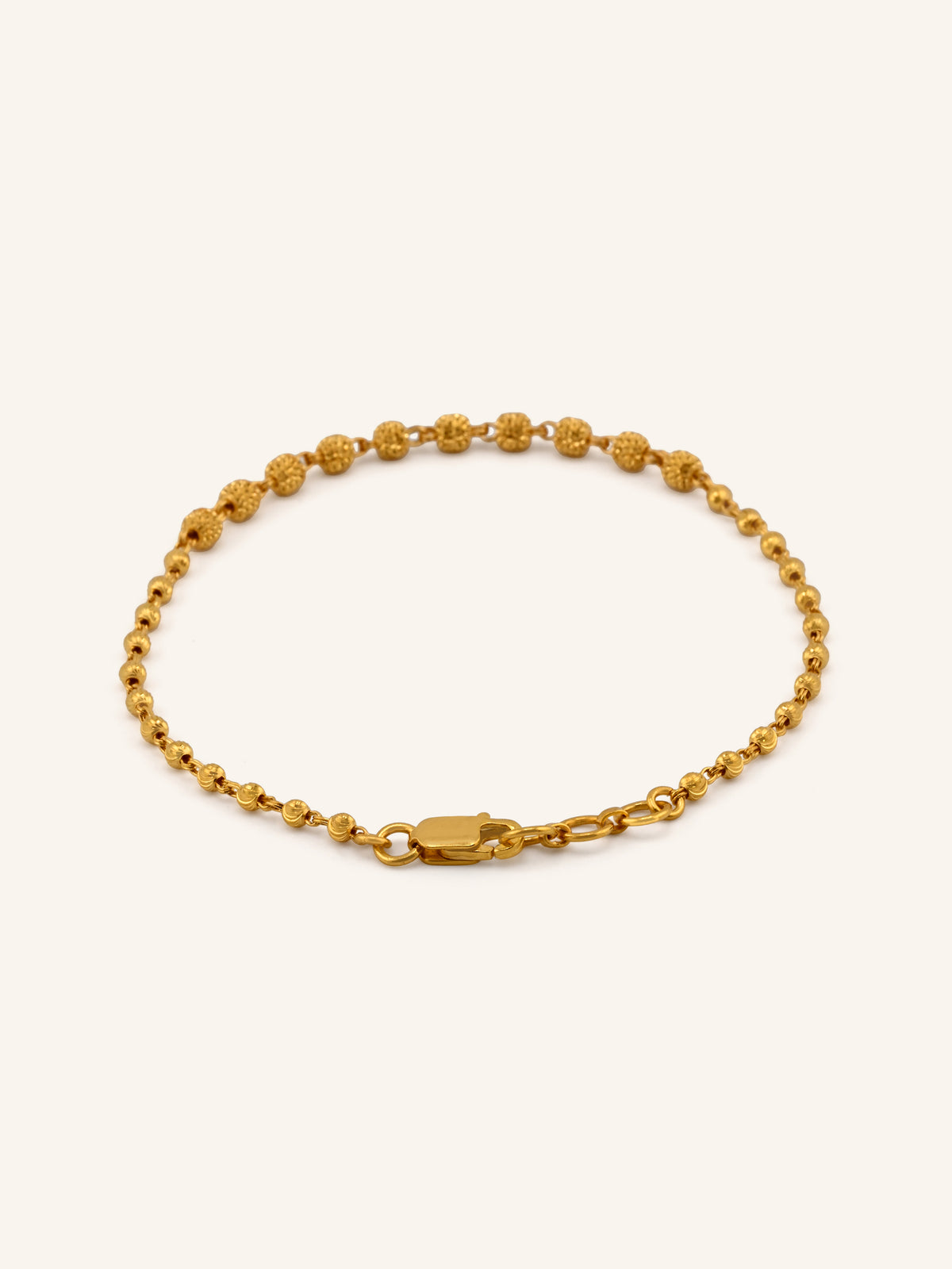 22ct Gold Ball Bracelet