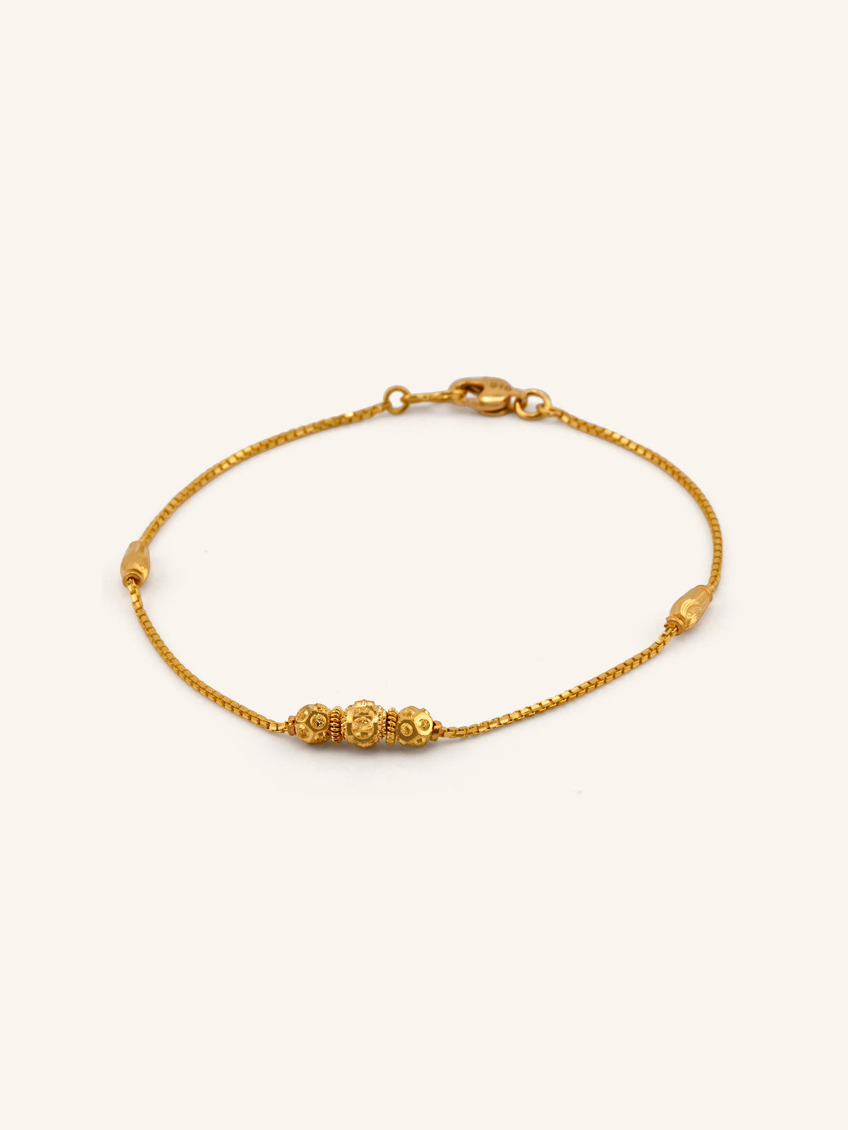 22ct Gold Ball Bracelet