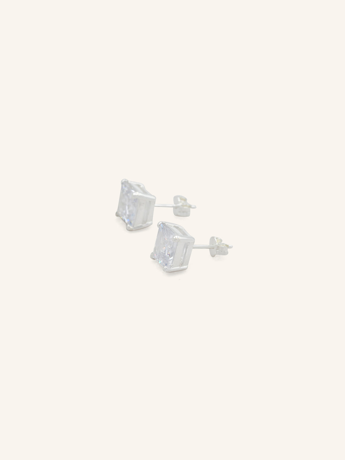 Sterling Silver CZ Studs
