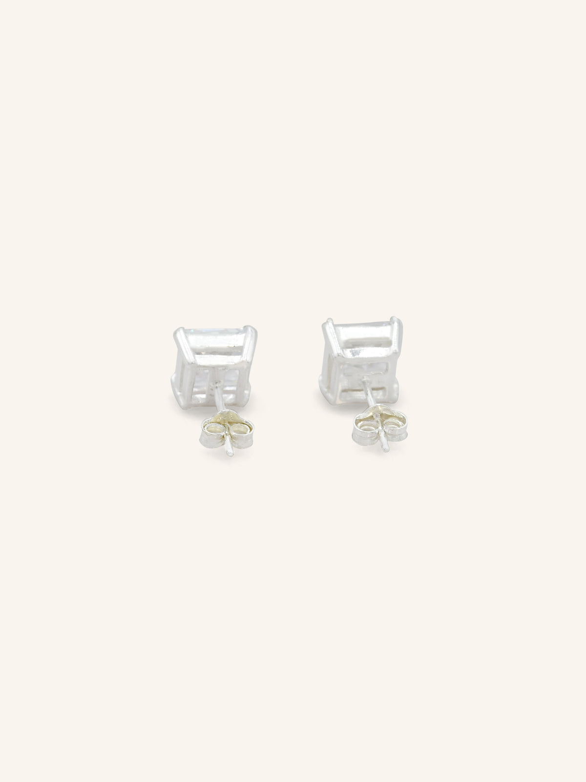 Sterling Silver CZ Studs