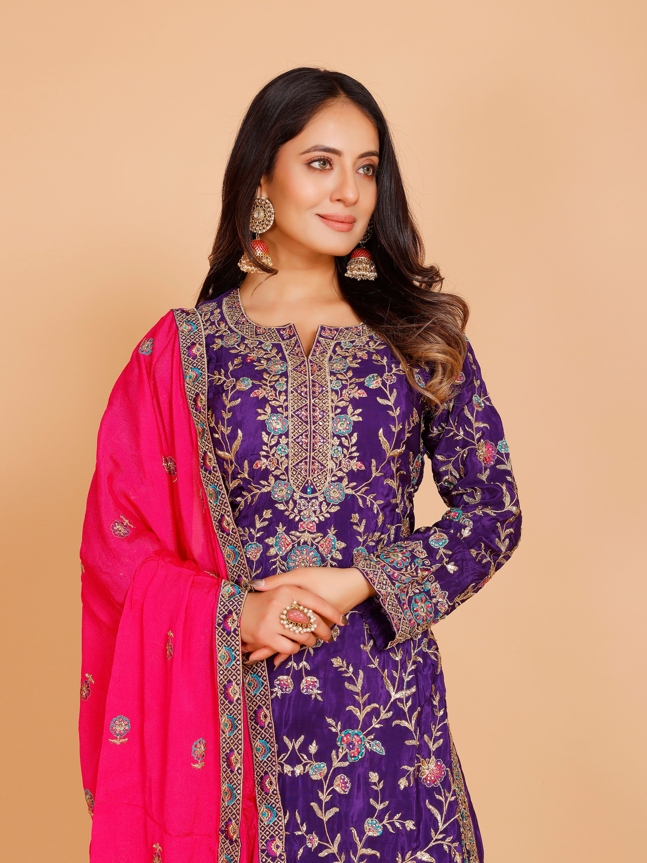 Nisha Palazzo Suit