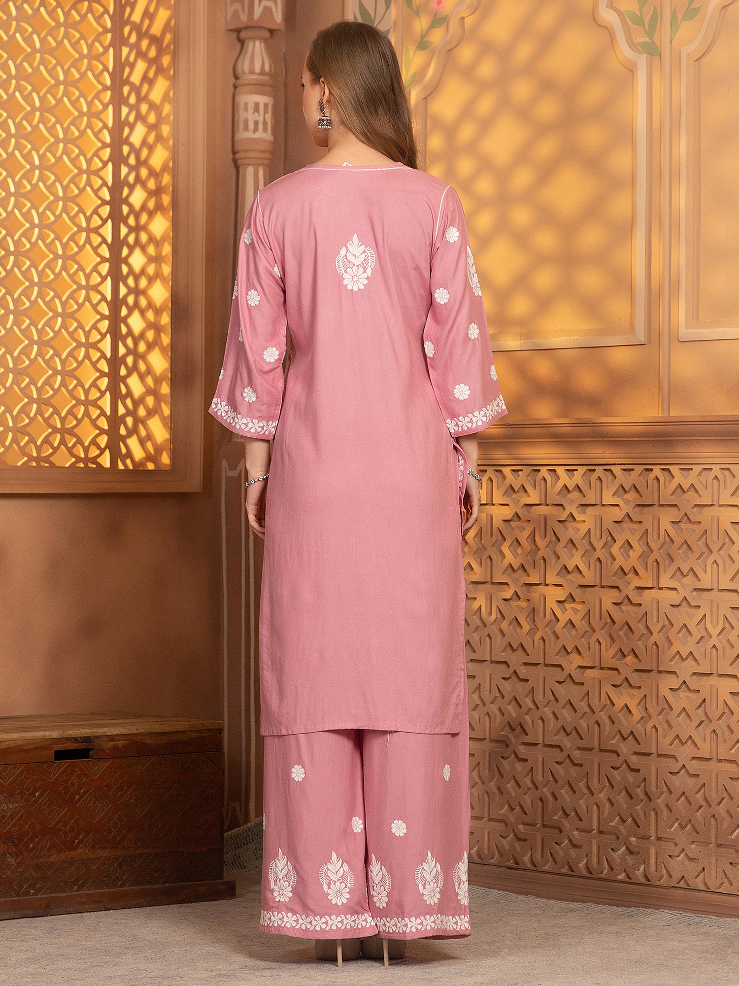 Hasvika Kurti With Palazzo