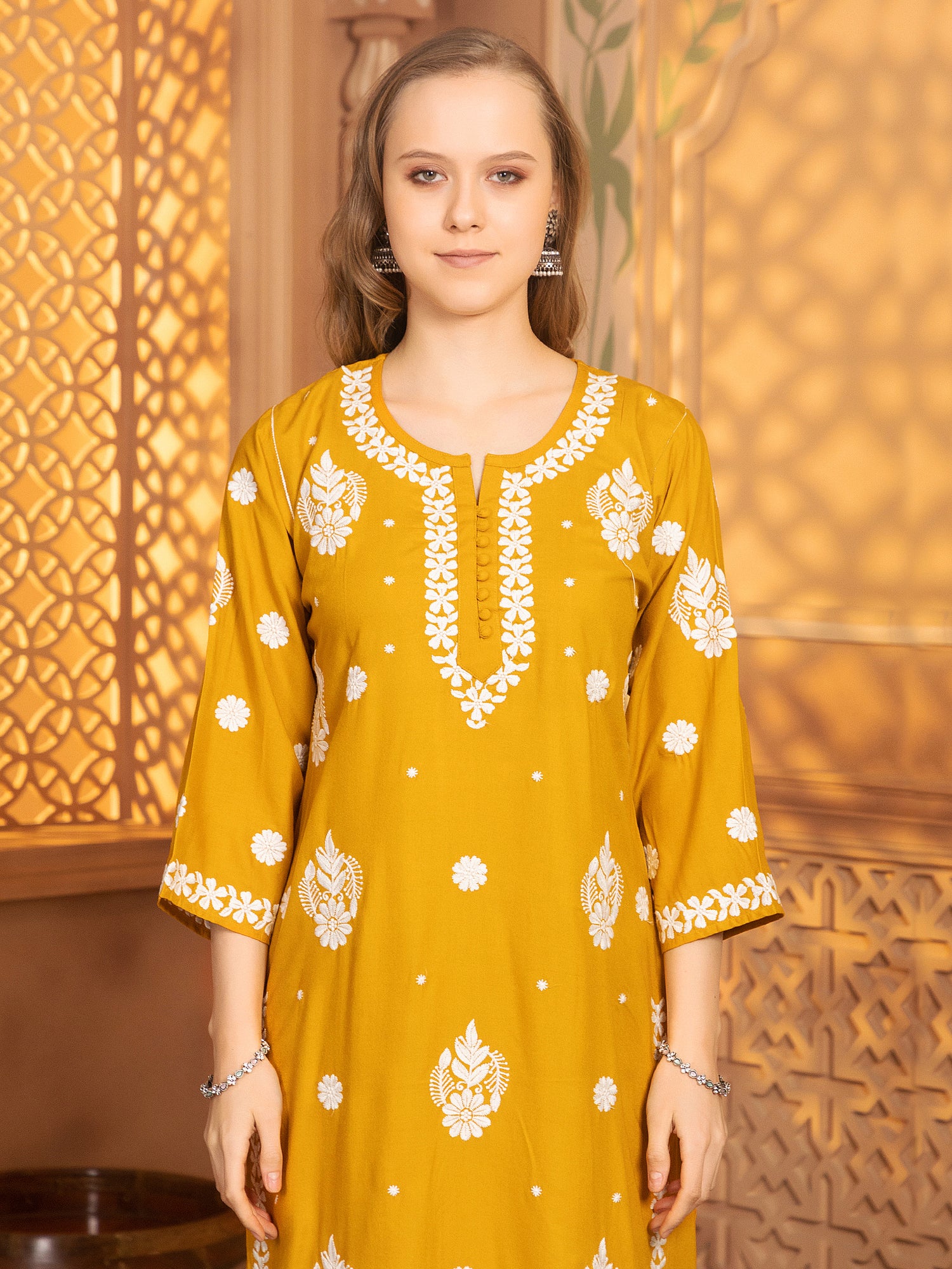 Hasvika Kurti With Palazzo