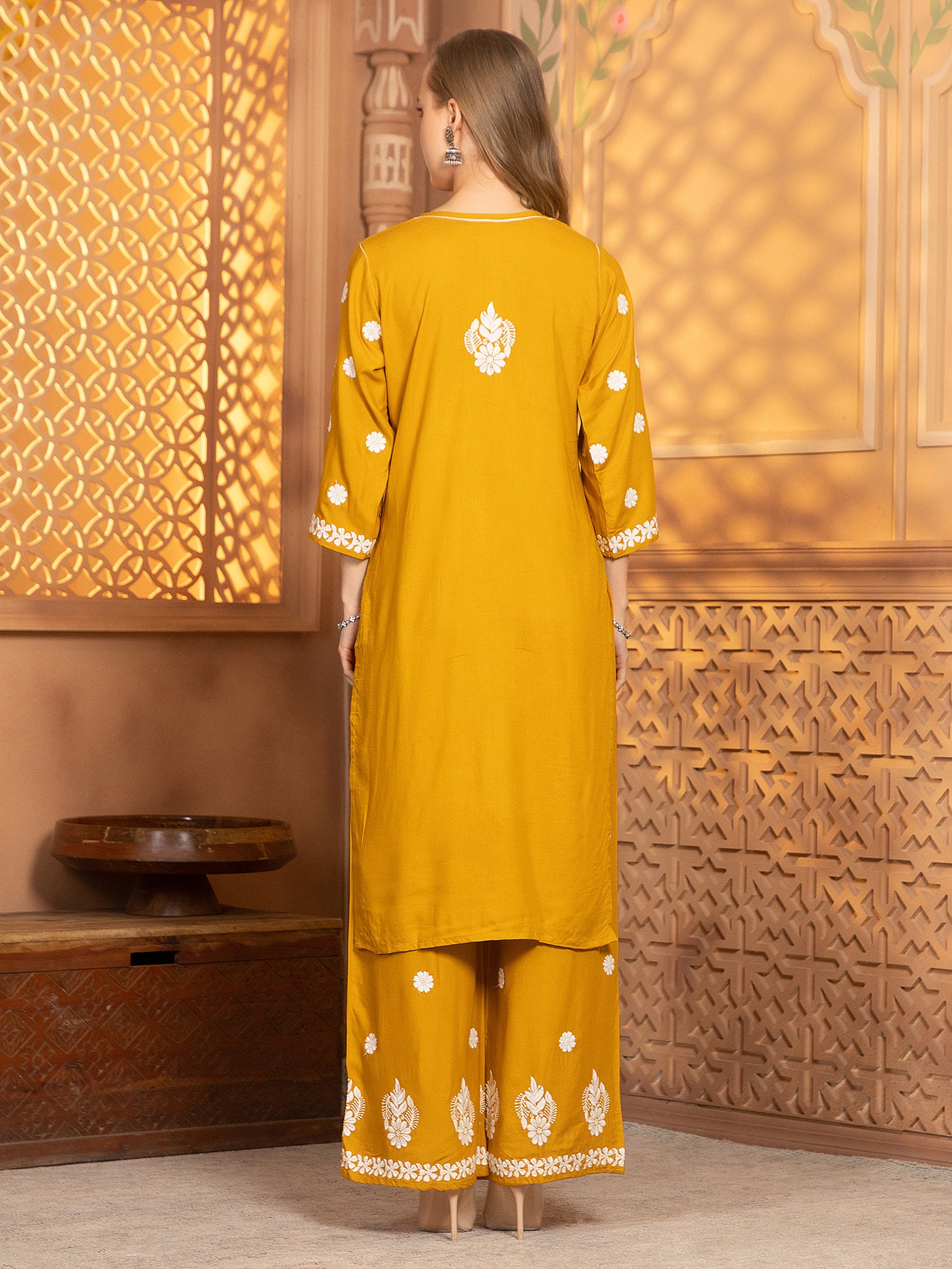 Hasvika Kurti With Palazzo
