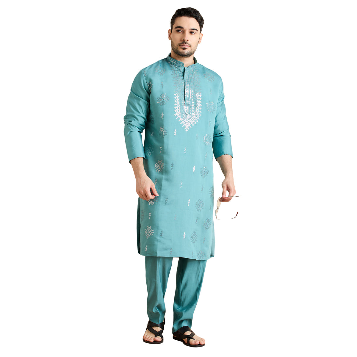 Veer Silk Kurta Set