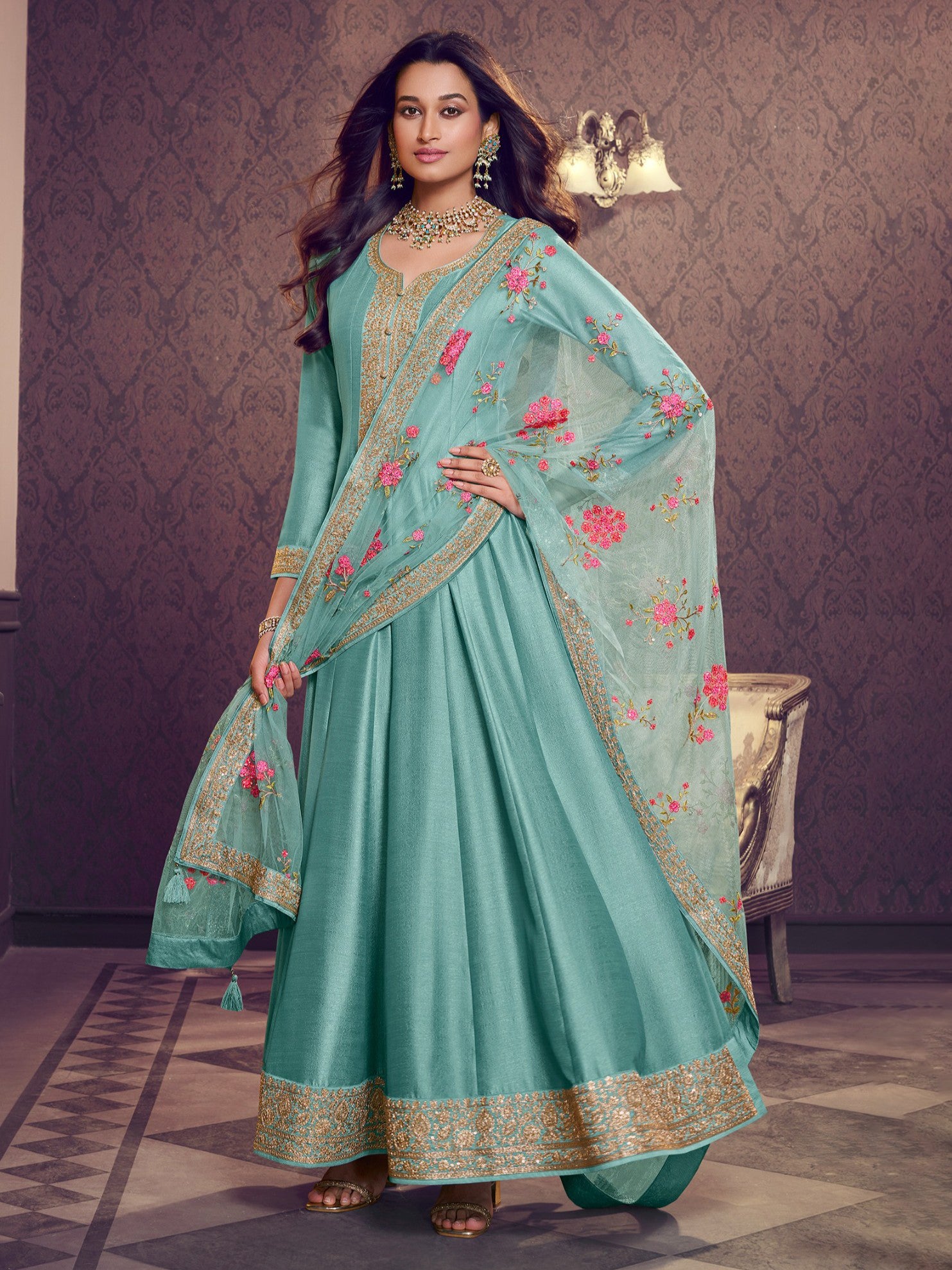 Misha Flair Gown
