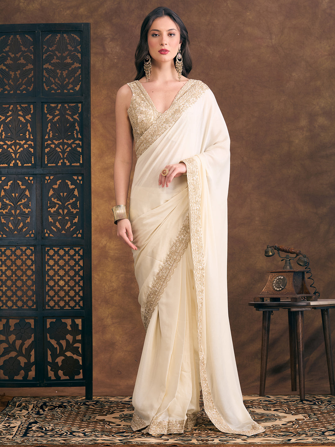 Nora Ready To Wear Choli Saree
