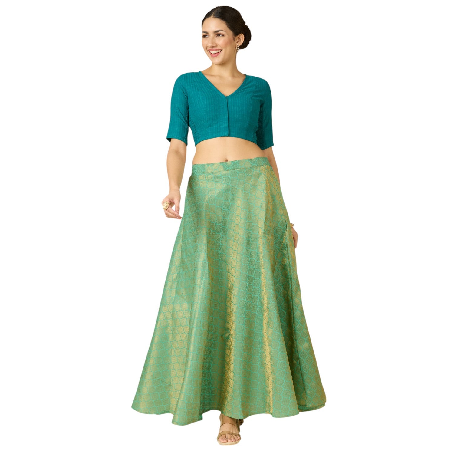 Ladies Brocade Skirt L,XL,2XL