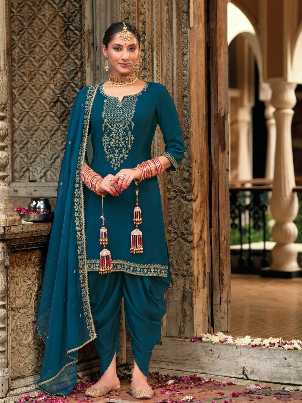 Devika Dhoti Suit