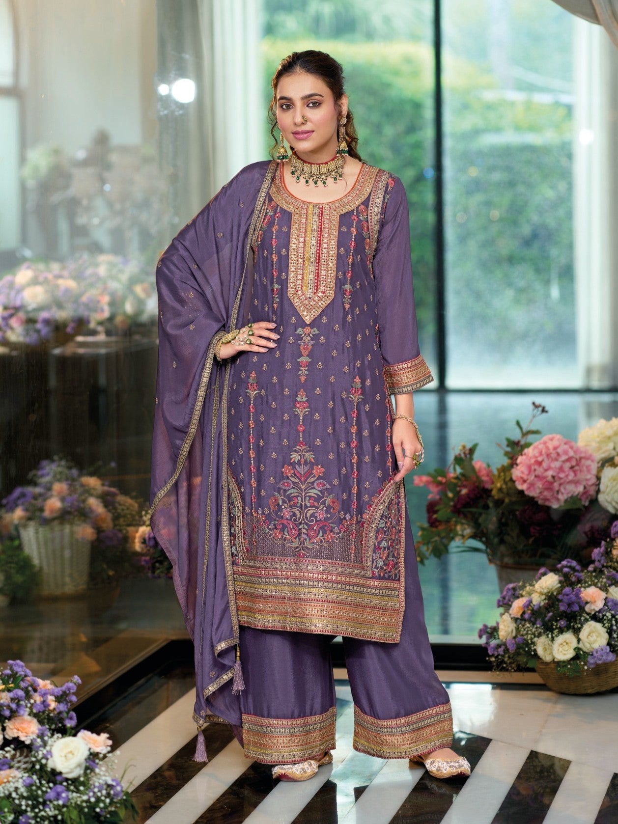Nancy Palazzo Suit