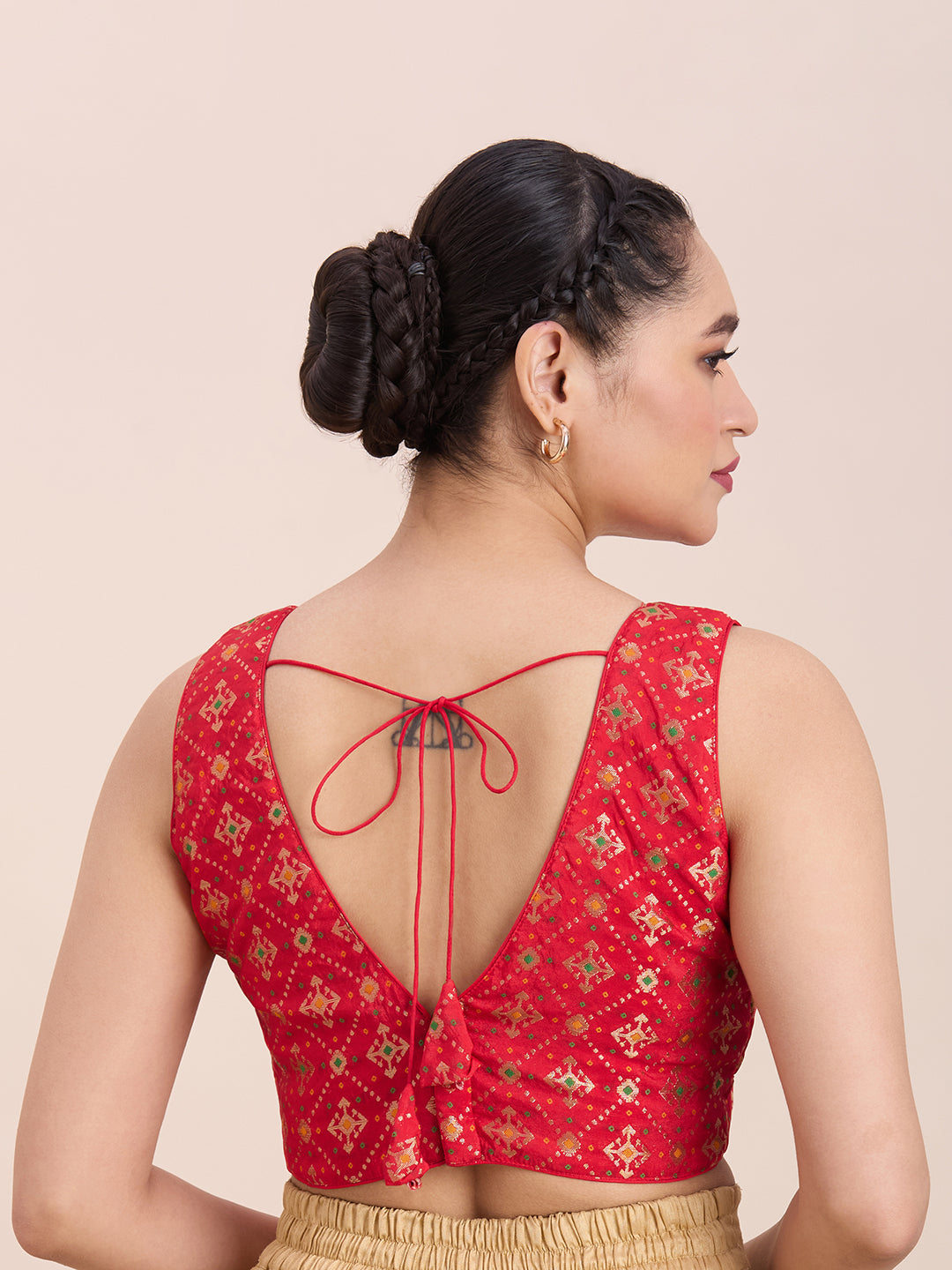Brocade Silk Blouse