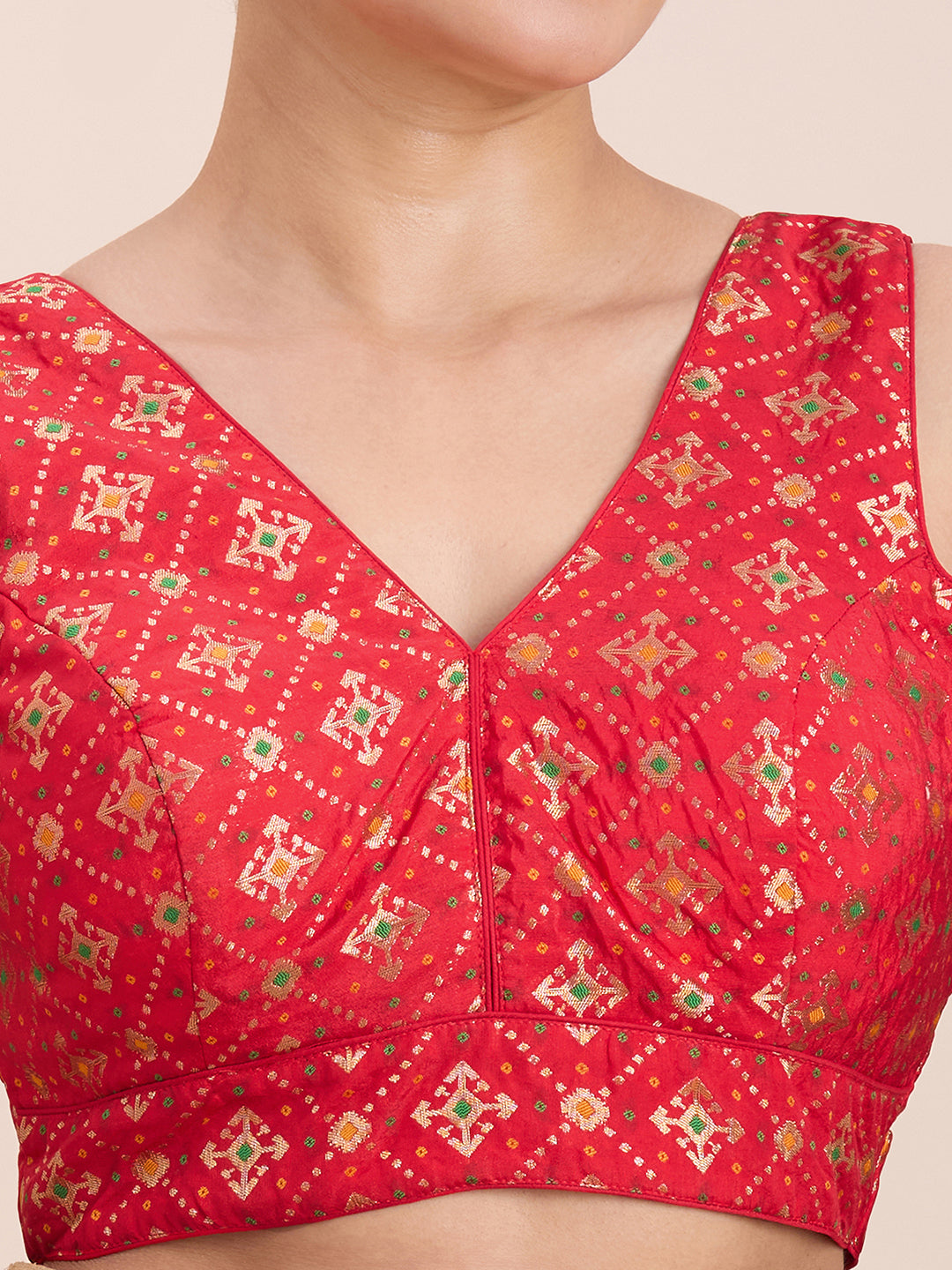 Brocade Silk Blouse