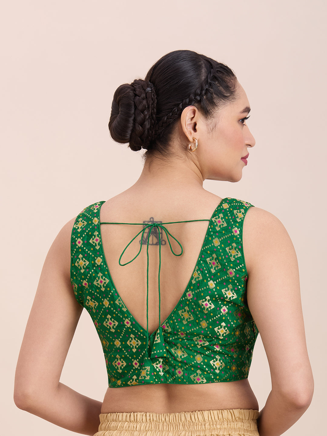 Brocade Silk Blouse