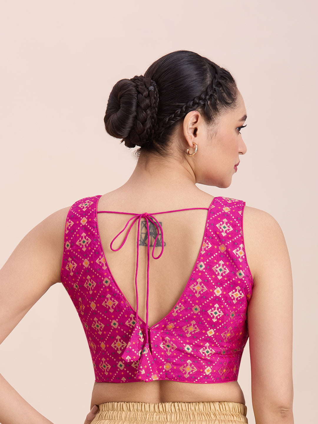 Brocade Silk Blouse