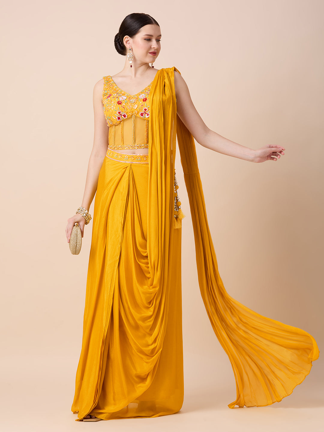 Kiana Ready To Wear Choli Saree