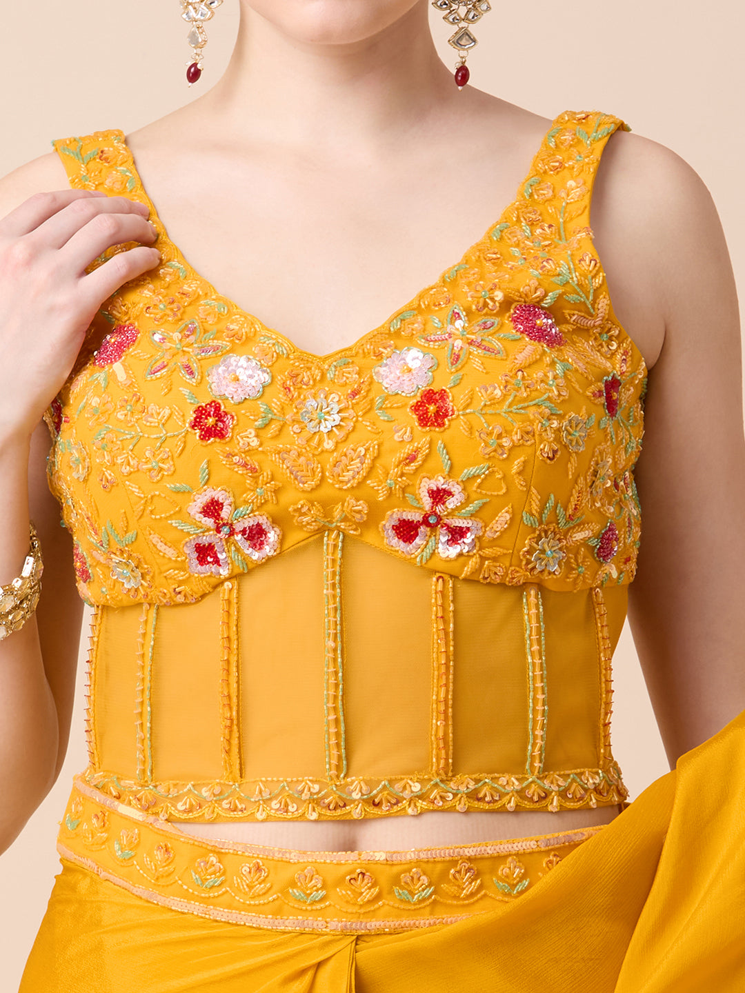 Kiana Ready To Wear Choli Saree