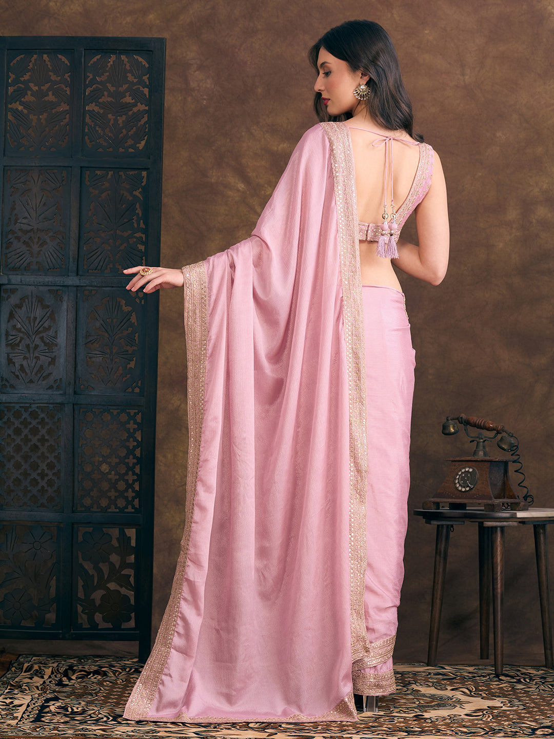 Jisha Ready To Wear Choli Saree