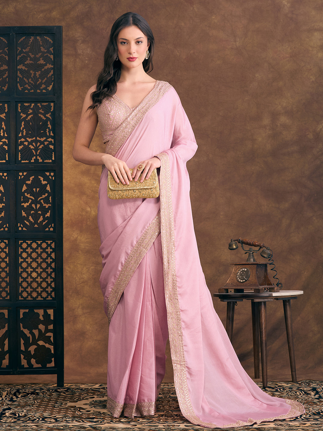 Jisha Ready To Wear Choli Saree