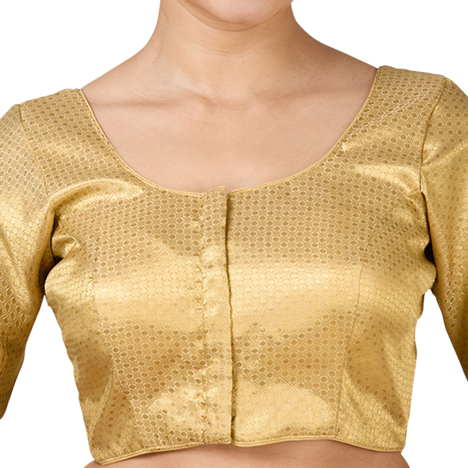 Brocade Silk Blouse