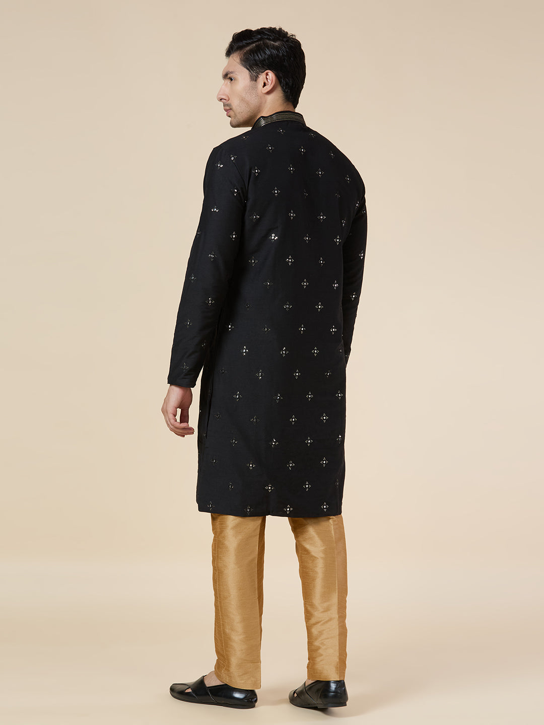 Mens Silk Kurta Set