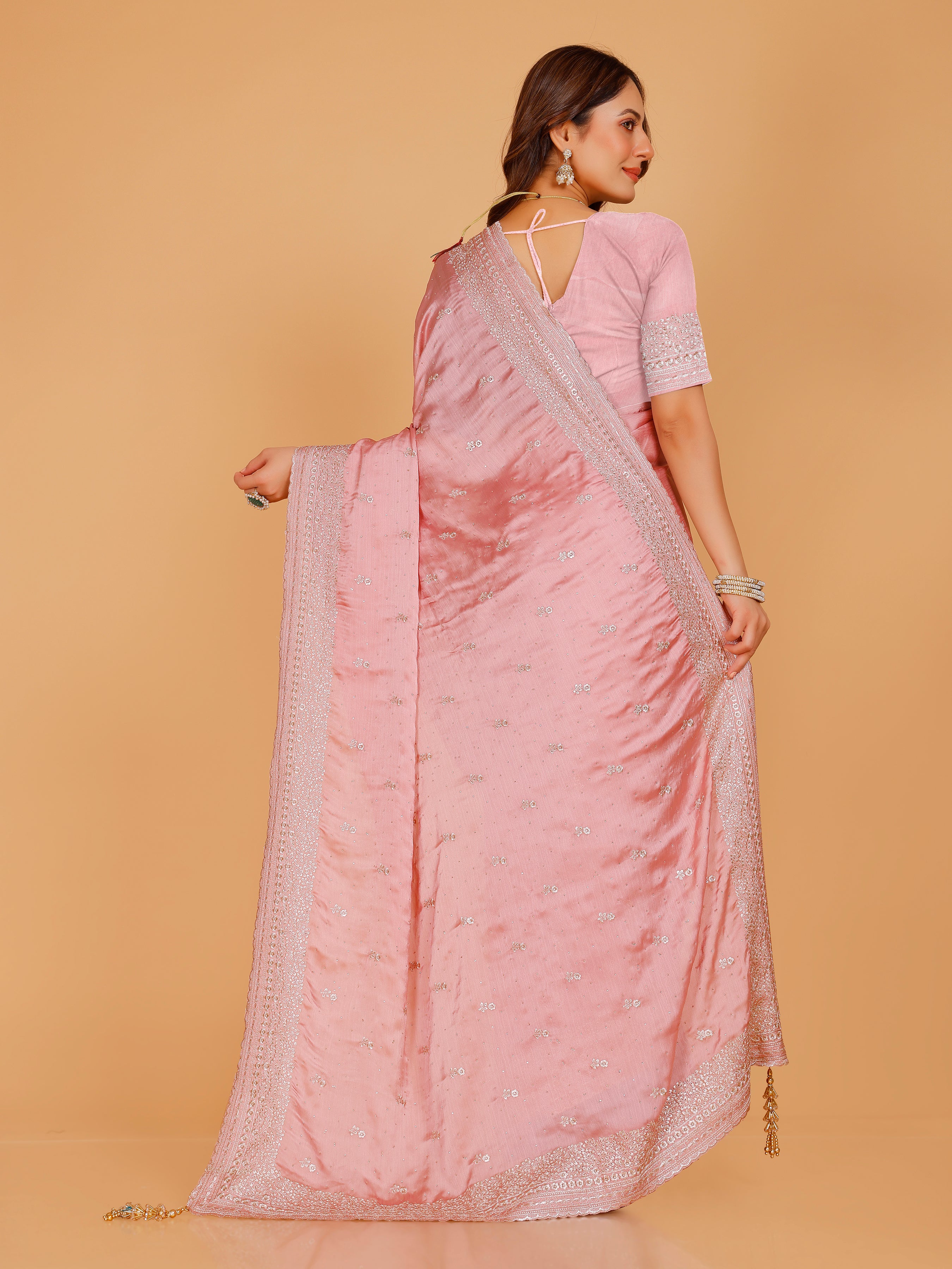 Aadhya Silk Embroidered Saree
