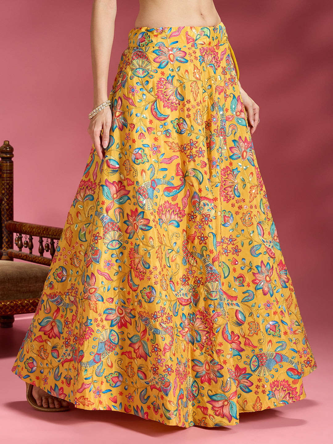 Ananya Silk Skirt