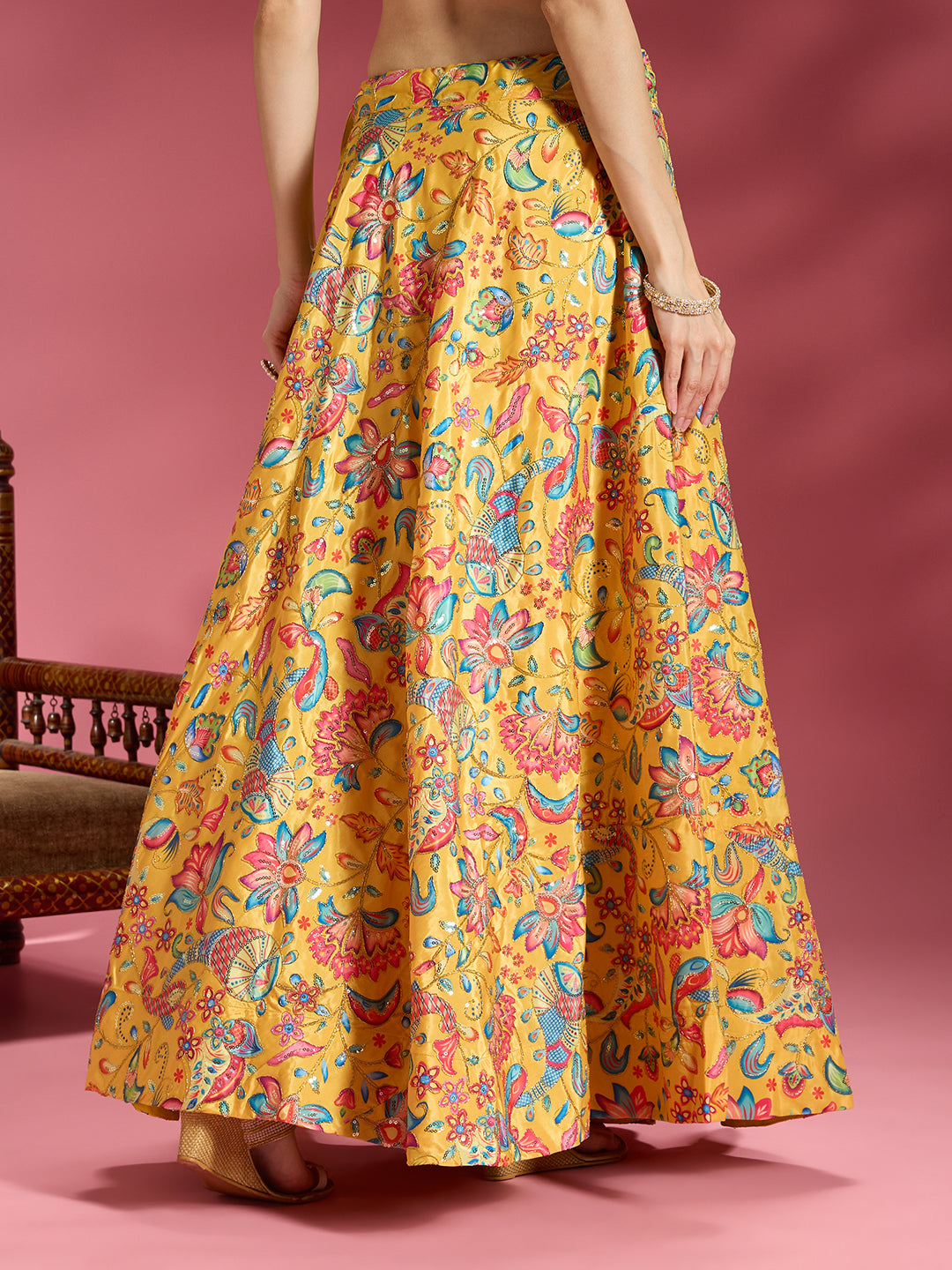 Ananya Silk Skirt