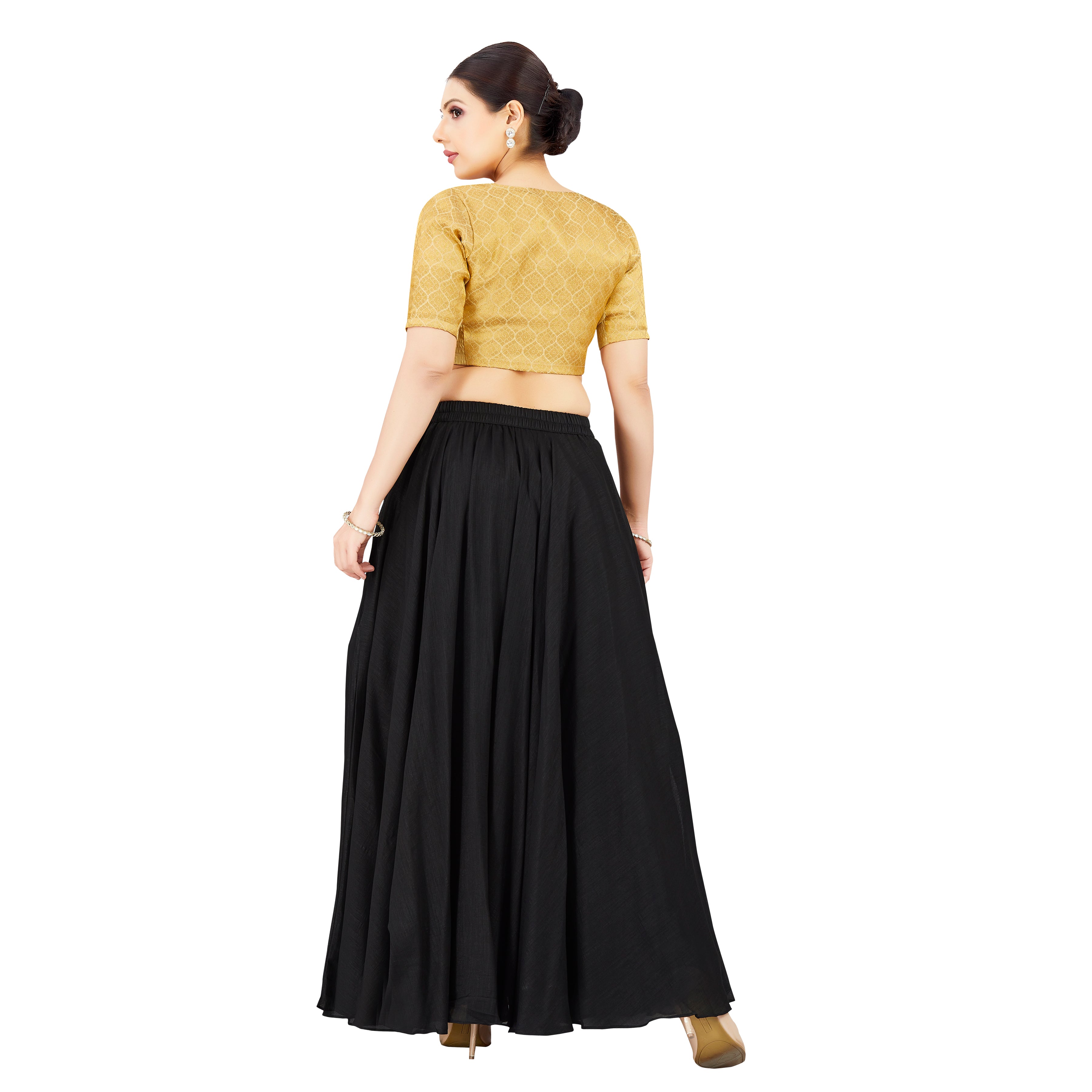 Sara Silk Skirt