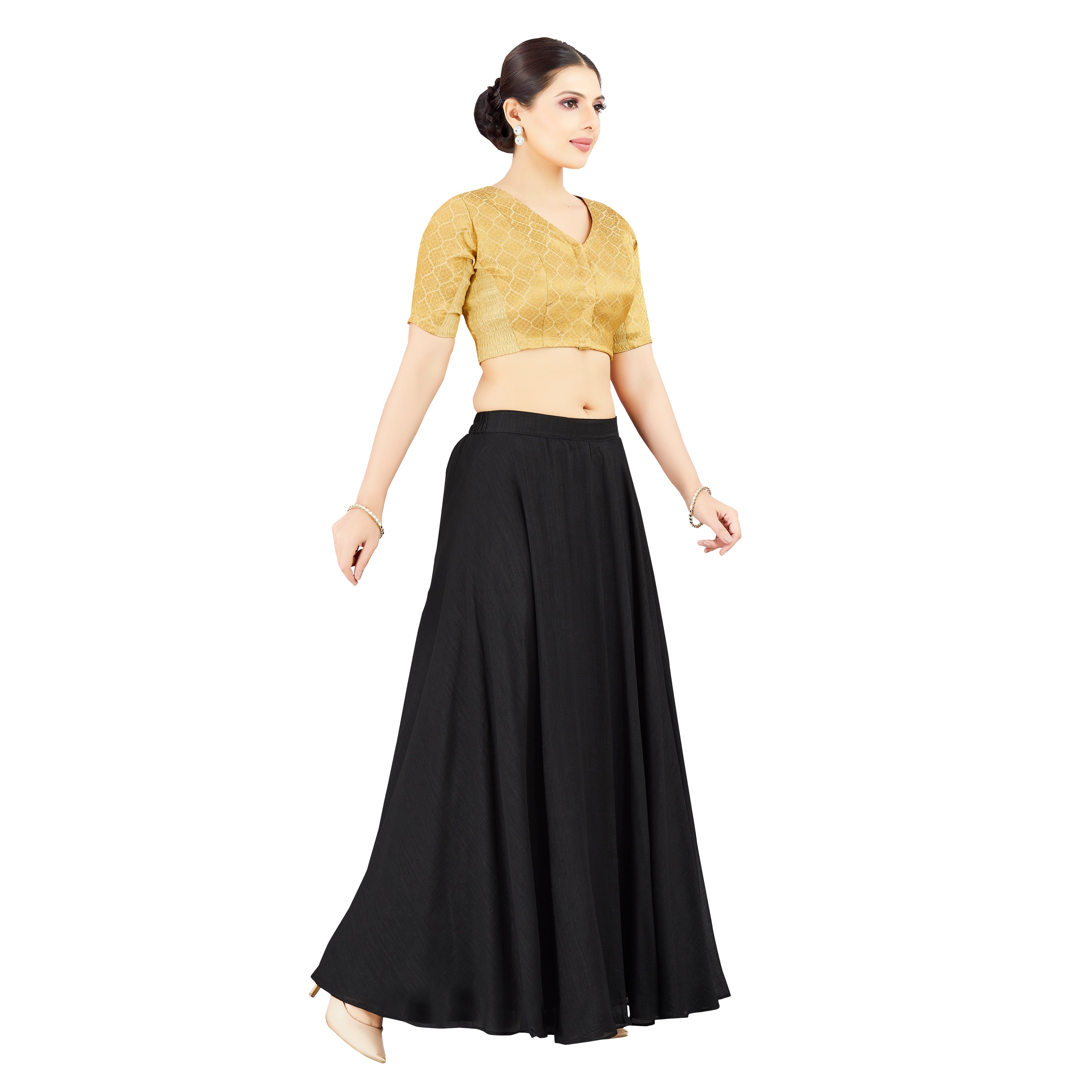 Sara Silk Skirt