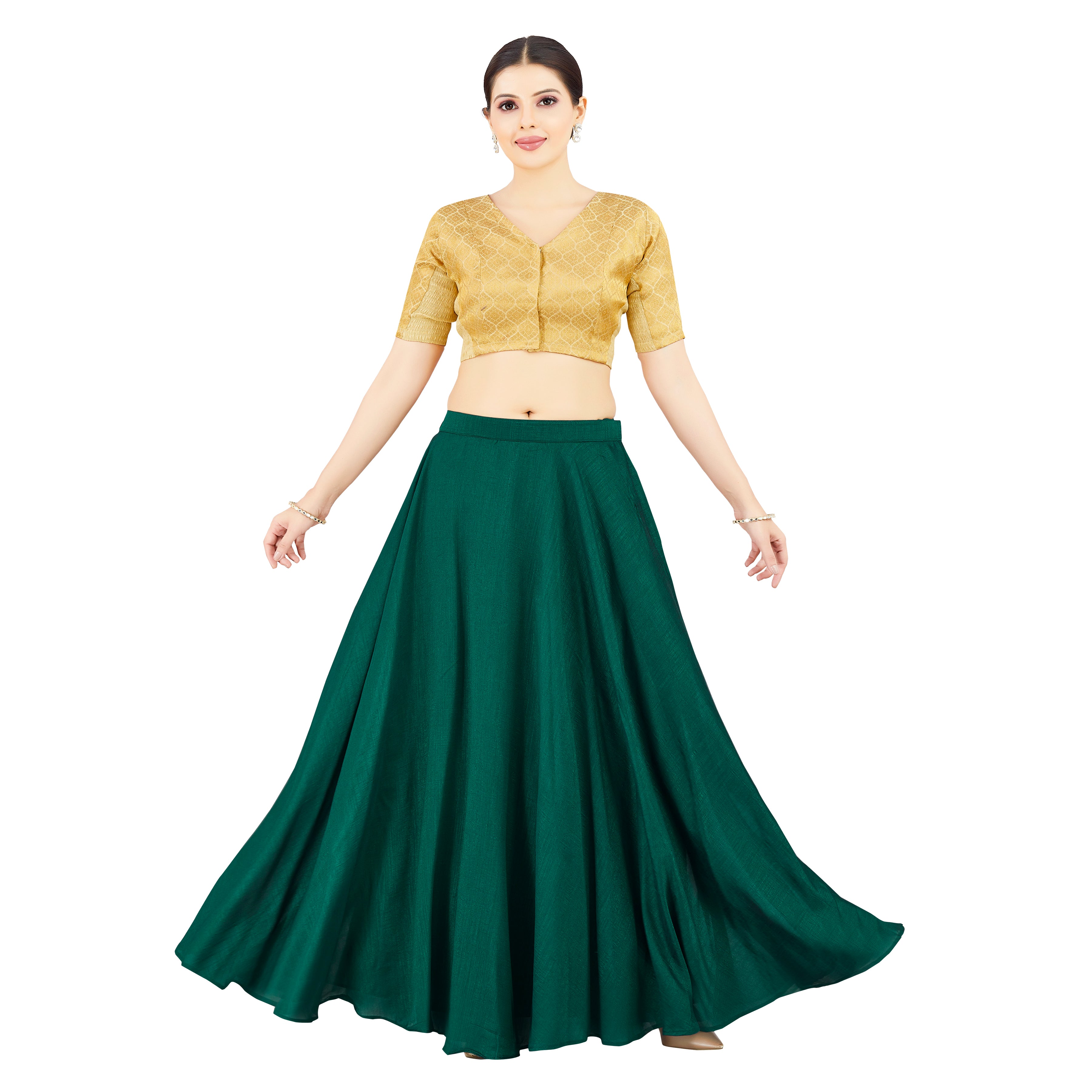 Sara Silk Skirt