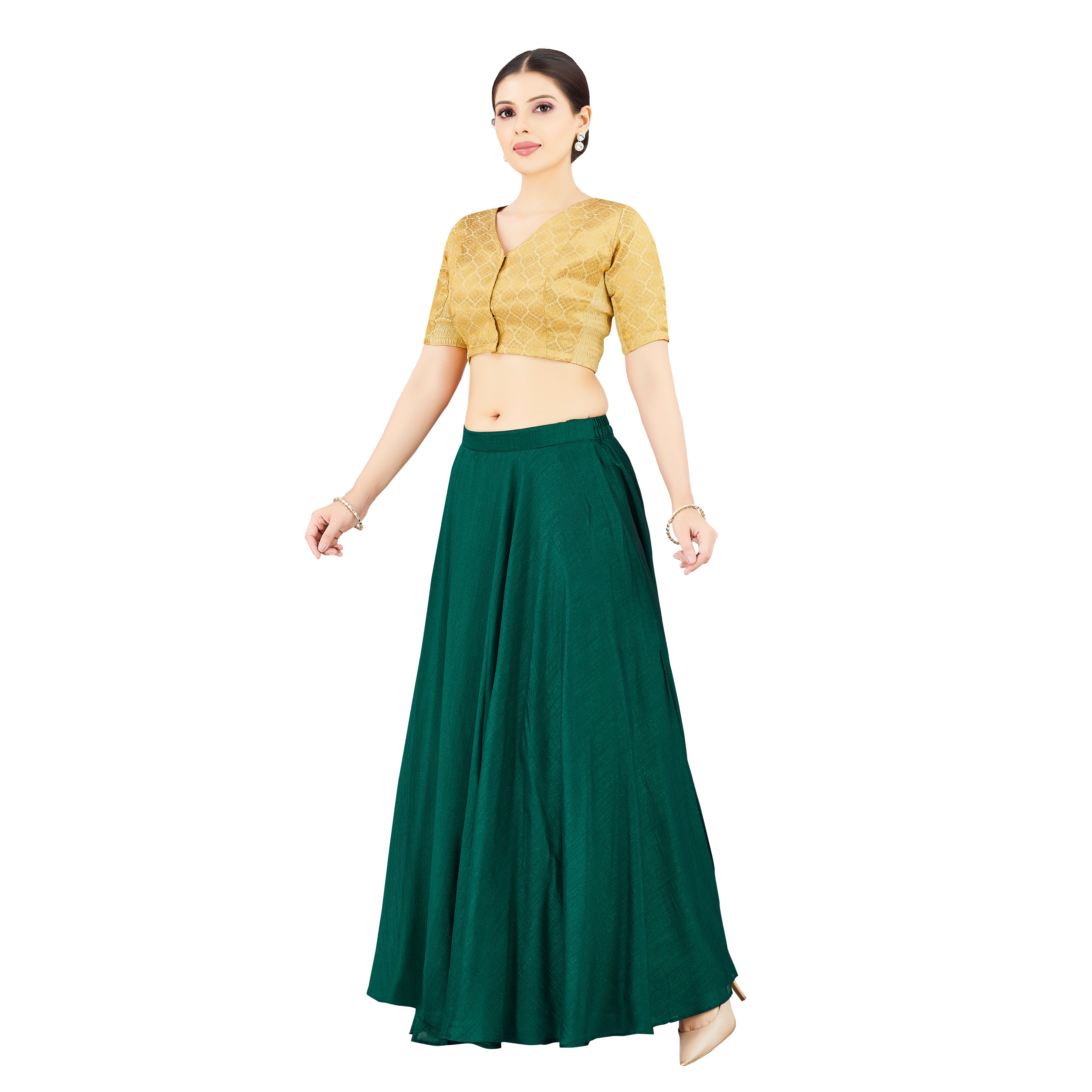 Sara Silk Skirt