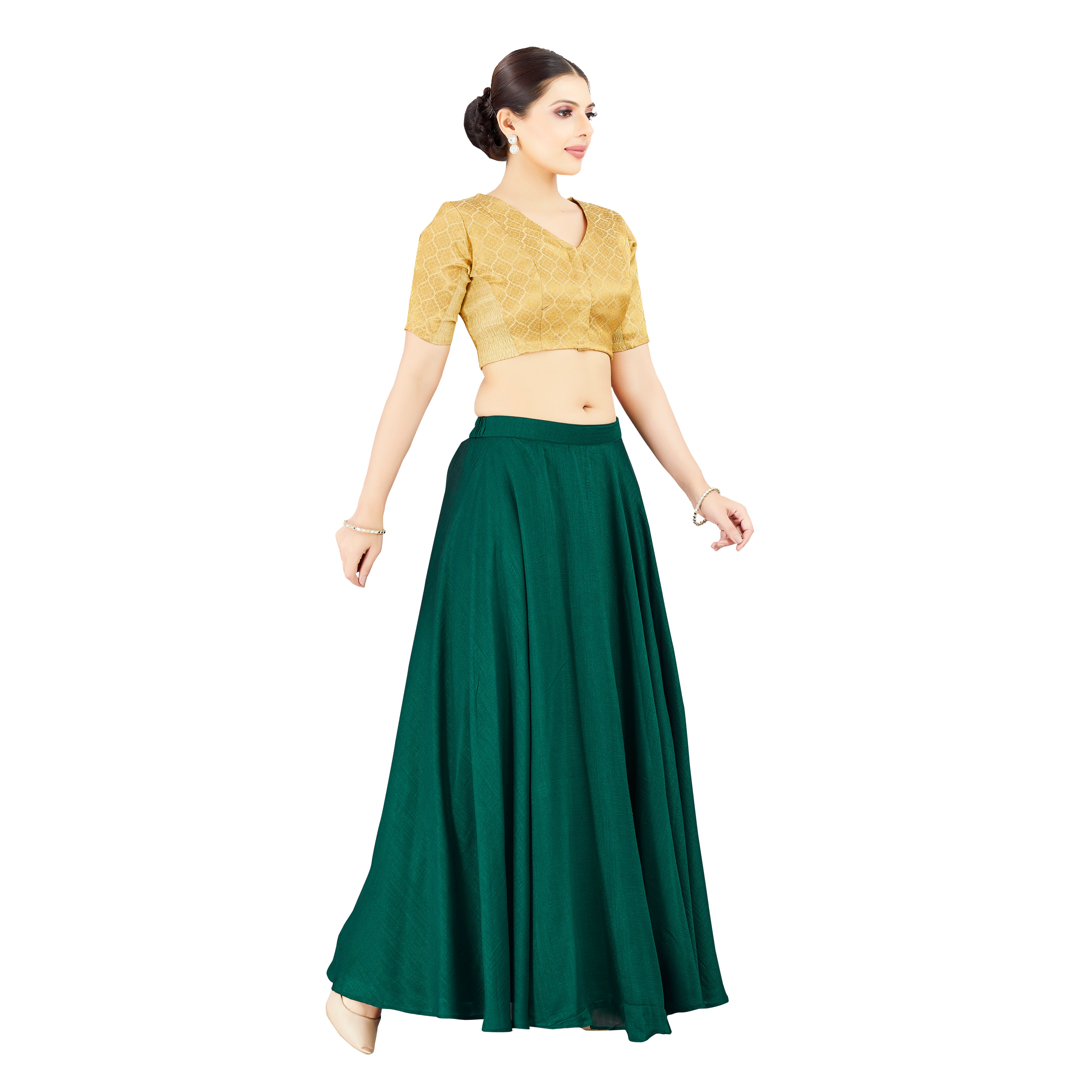 Sara Silk Skirt