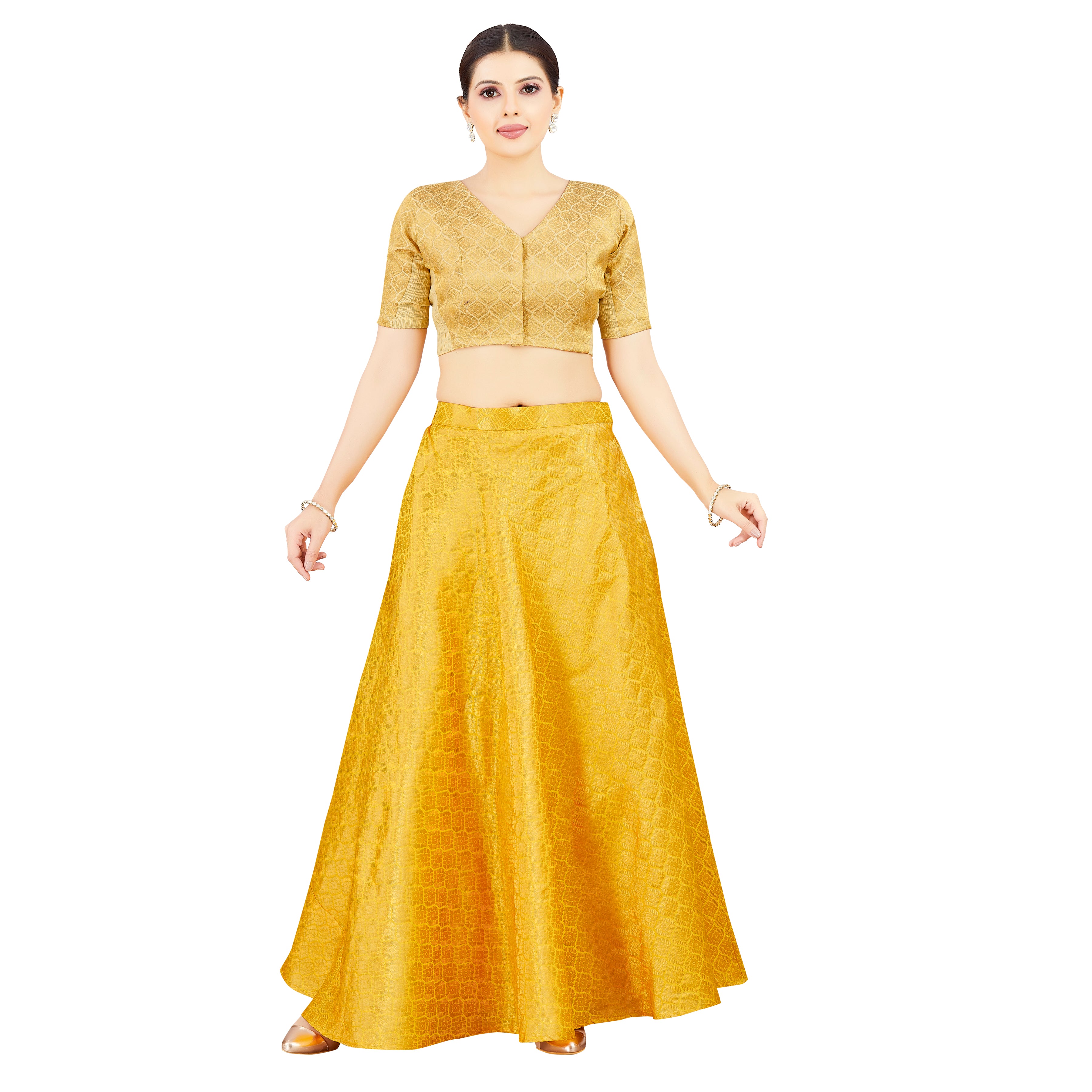 Ladies Brocade Skirt L,XL,2XL