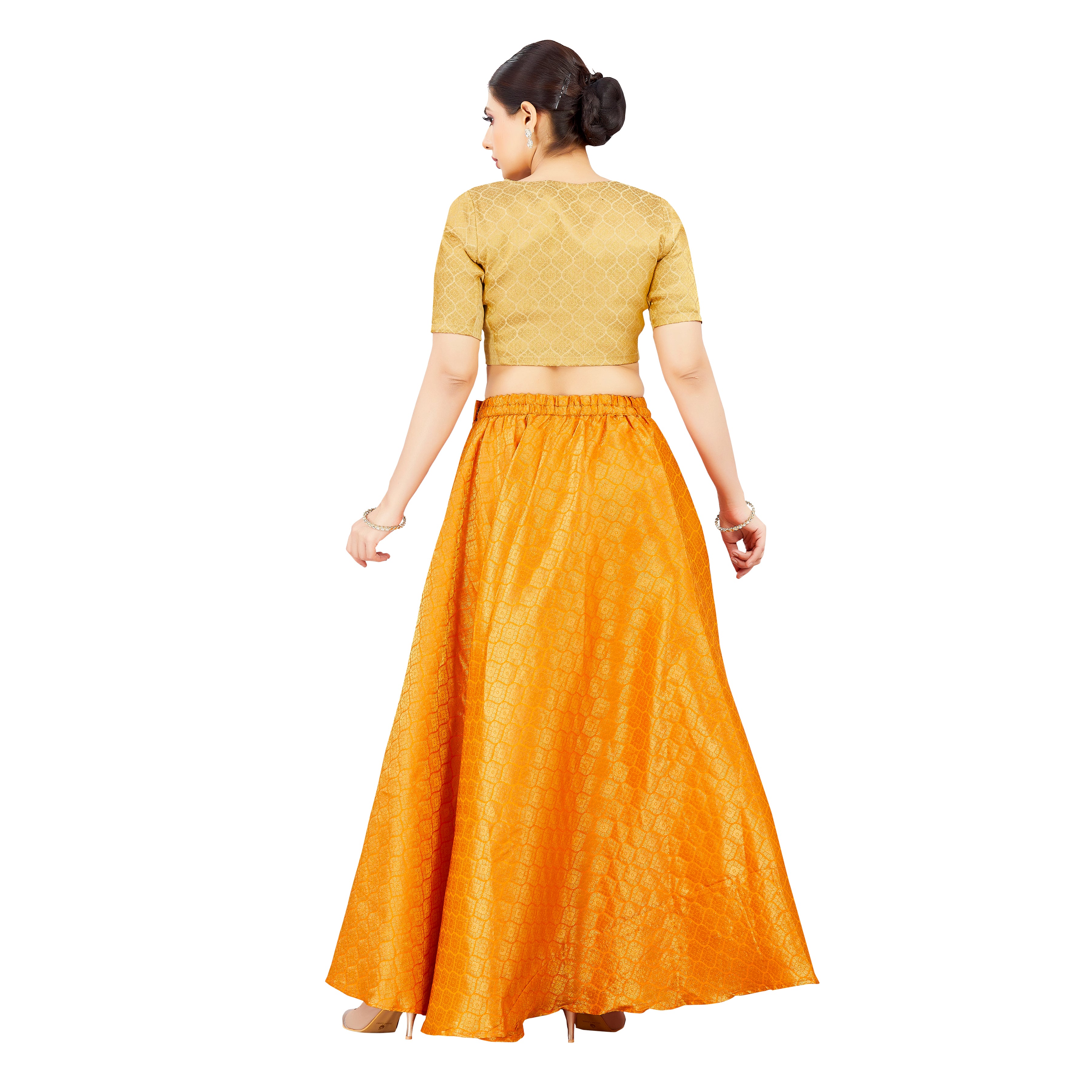Ladies Brocade Skirt L,XL,2XL