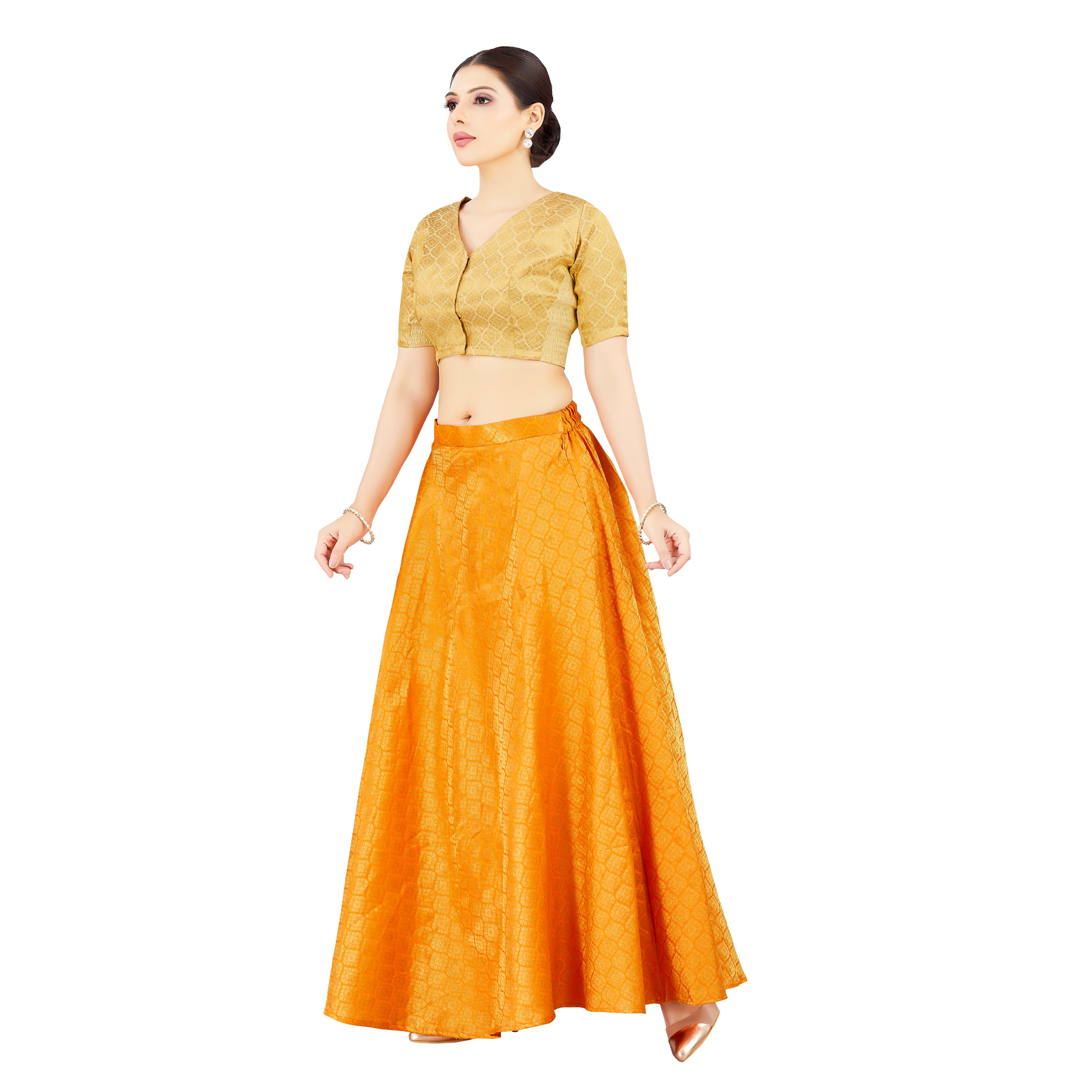 Ladies Brocade Skirt L,XL,2XL