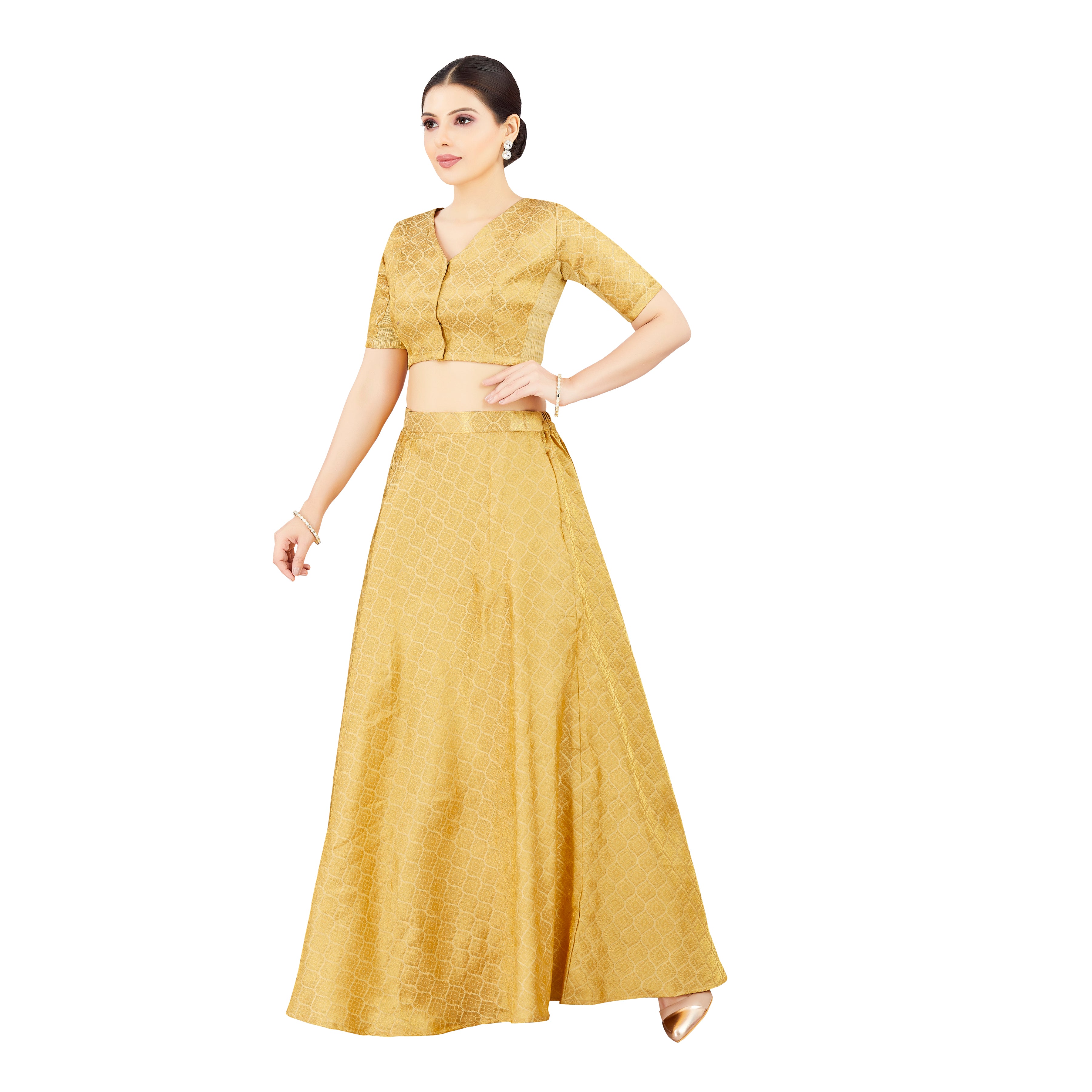 Ladies Brocade Skirt L,XL,2XL