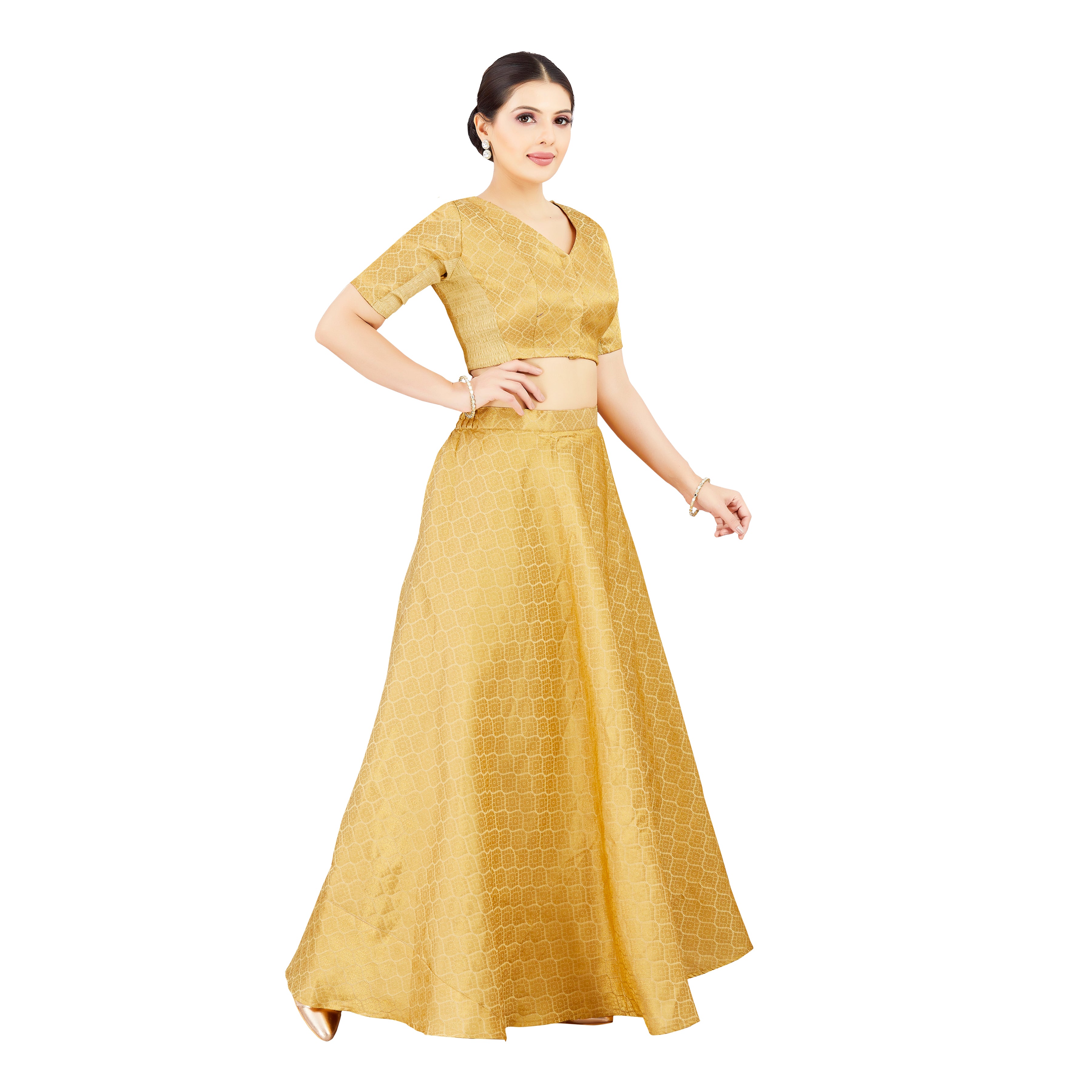 Ladies Brocade Skirt L,XL,2XL