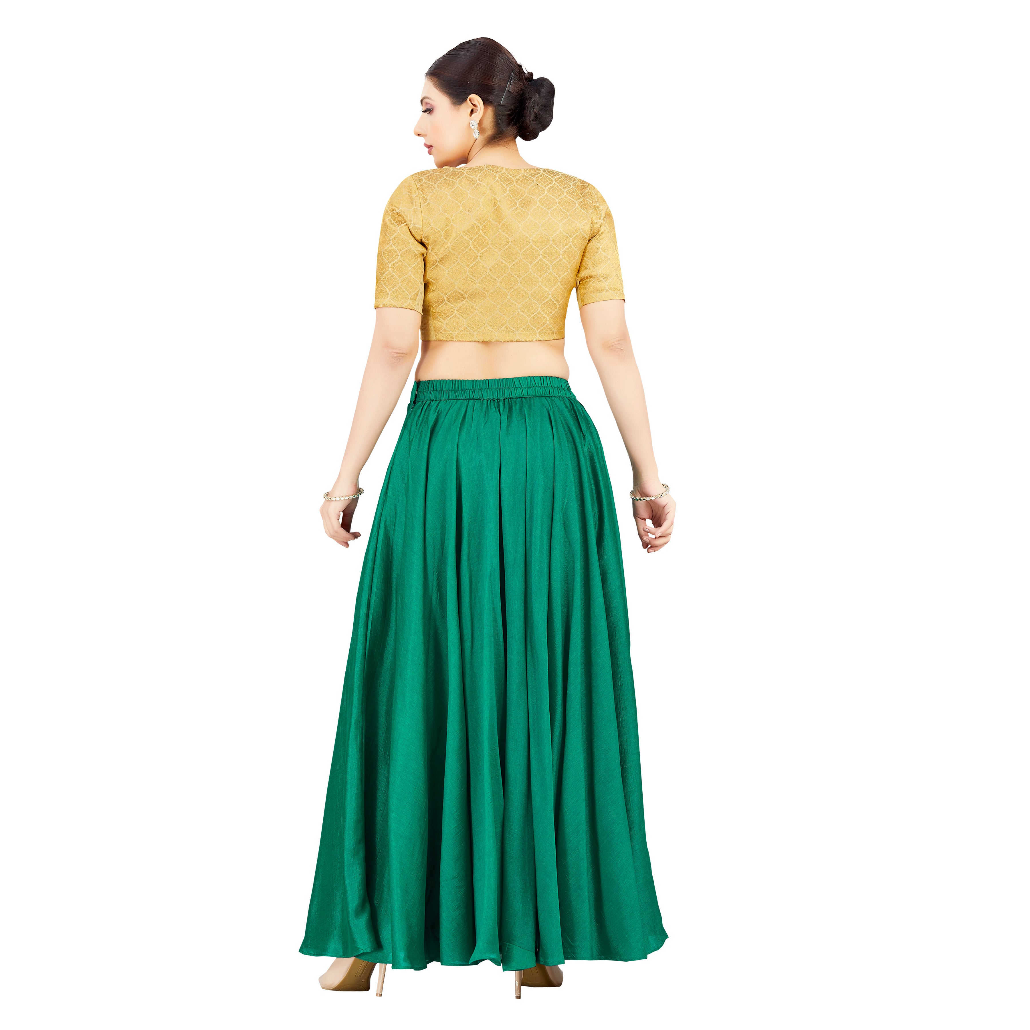 Sara Silk Skirt