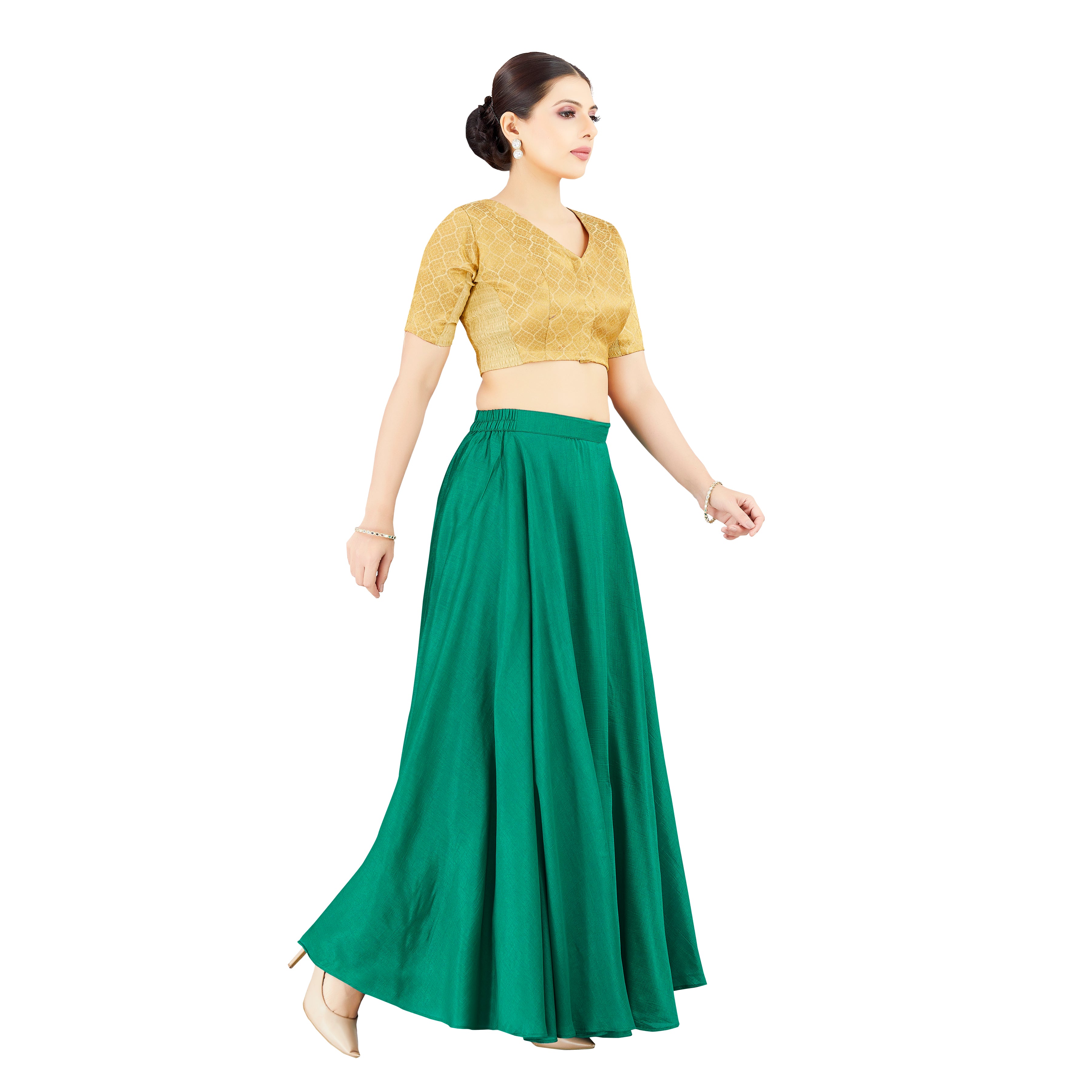 Sara Silk Skirt