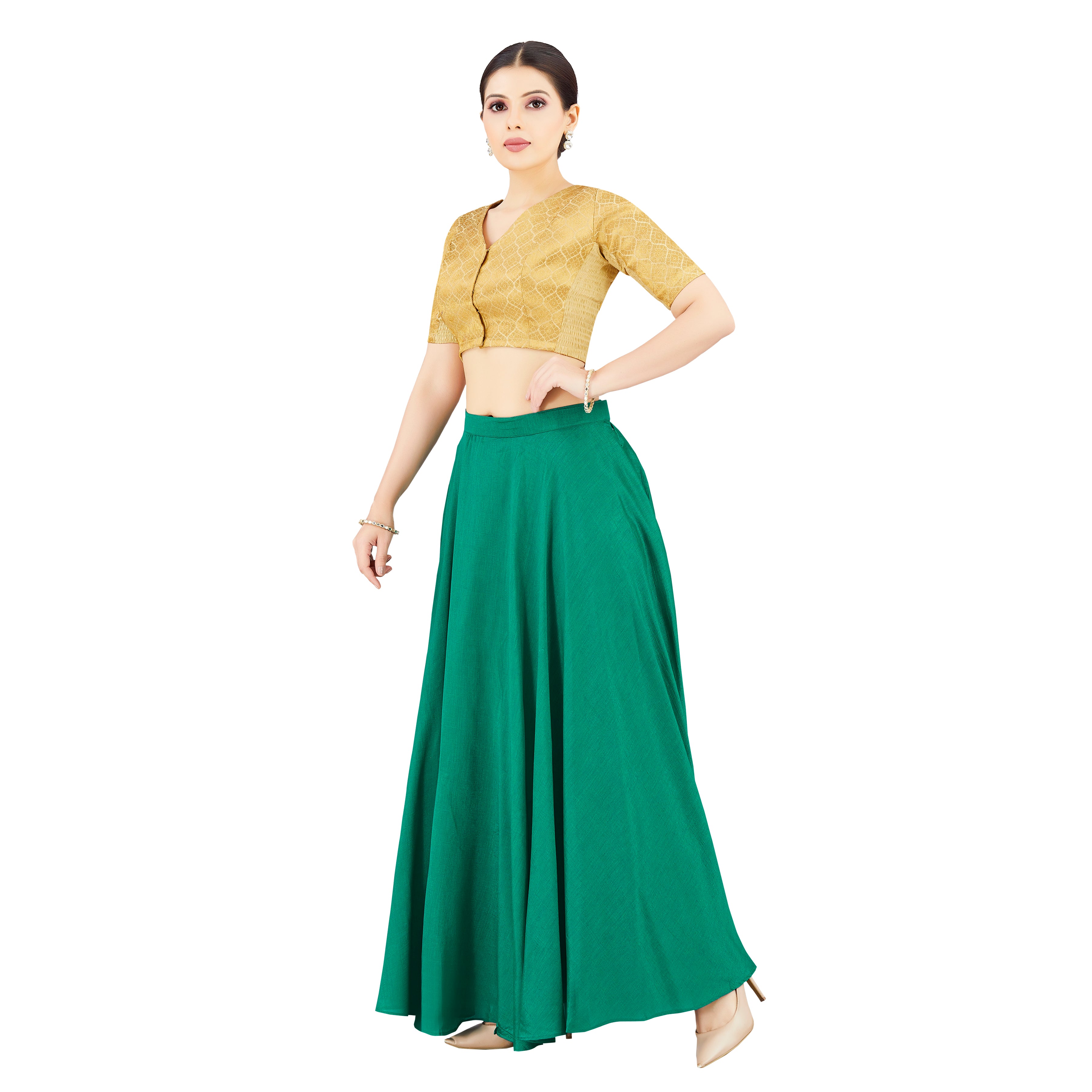 Sara Silk Skirt