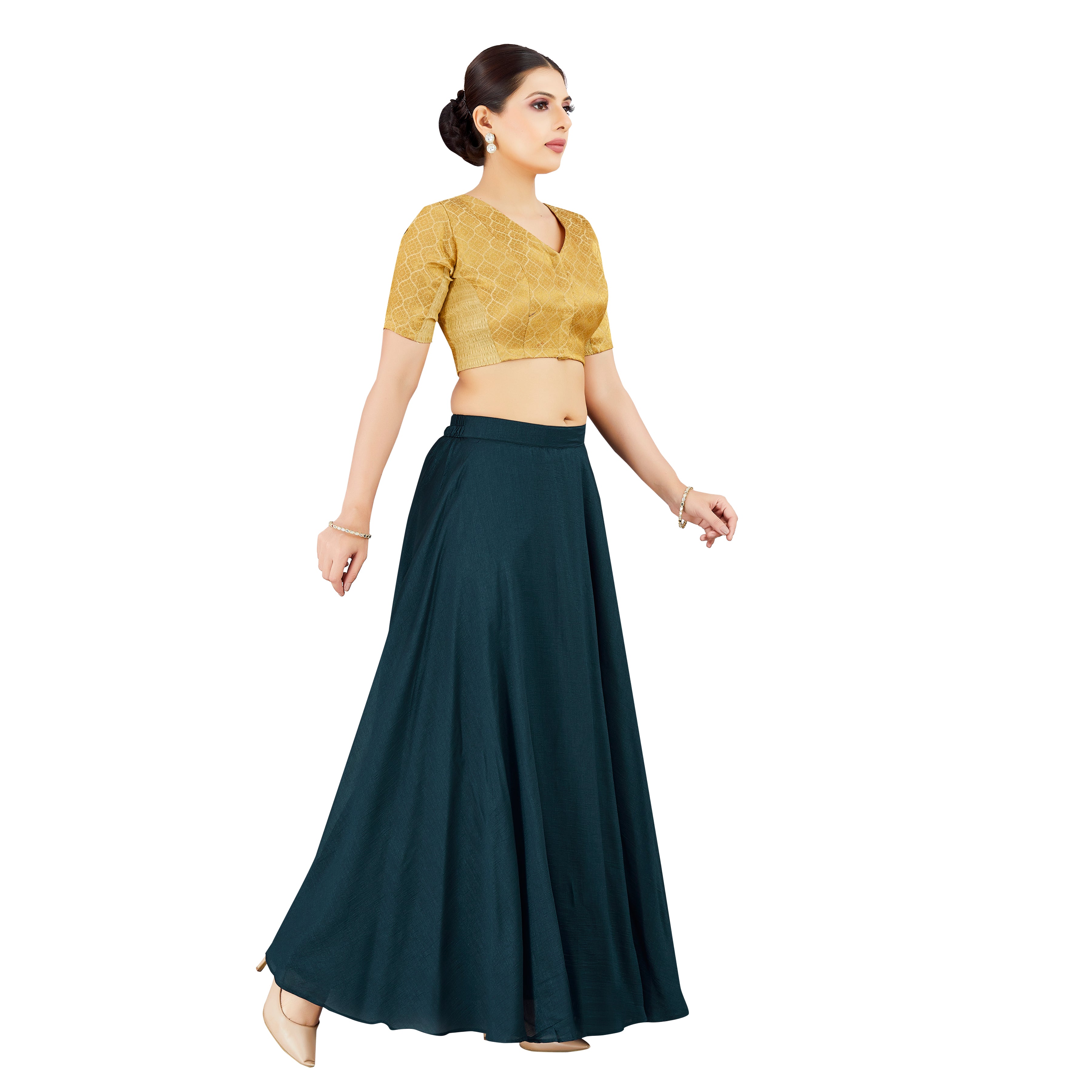 Sara Silk Skirt