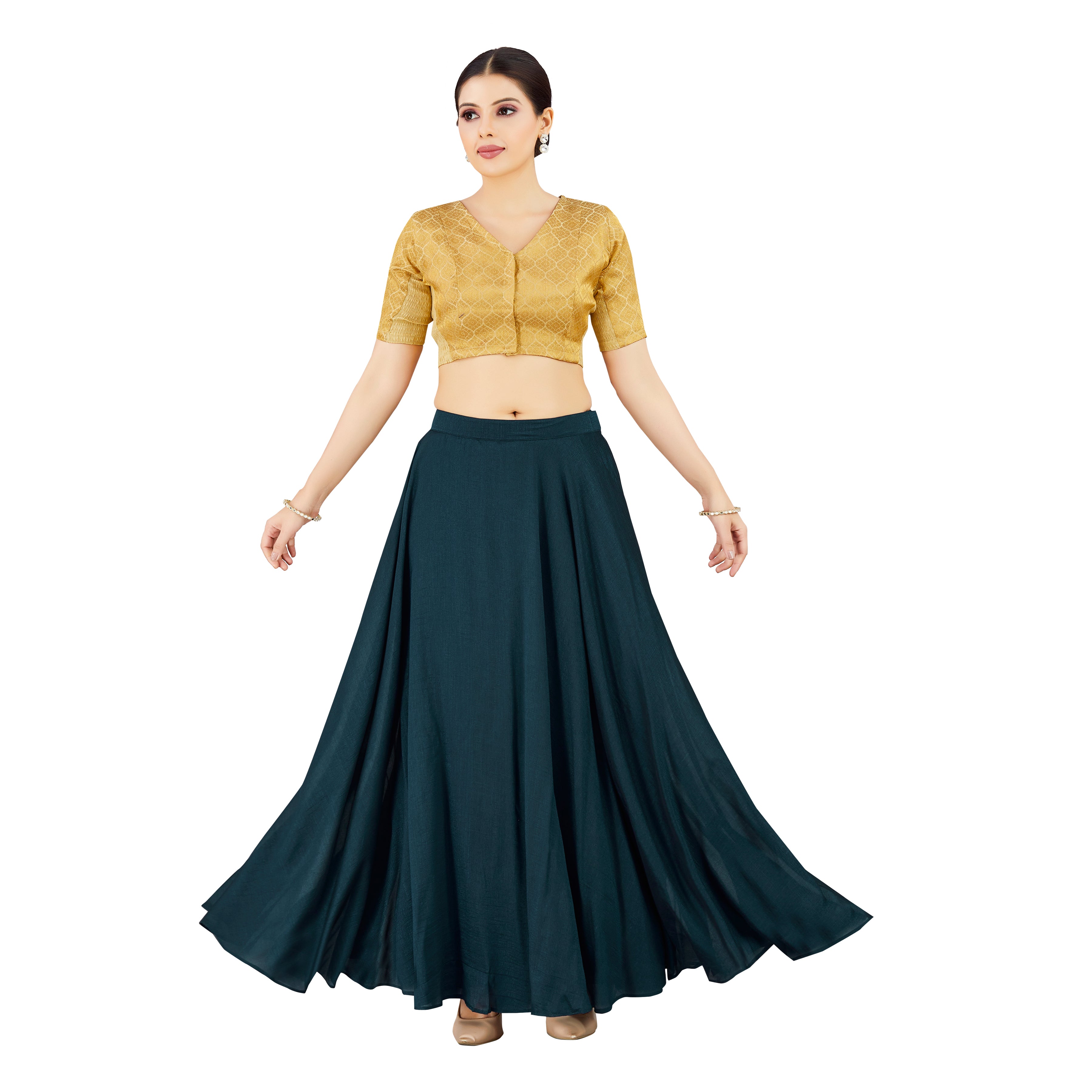 Sara Silk Skirt